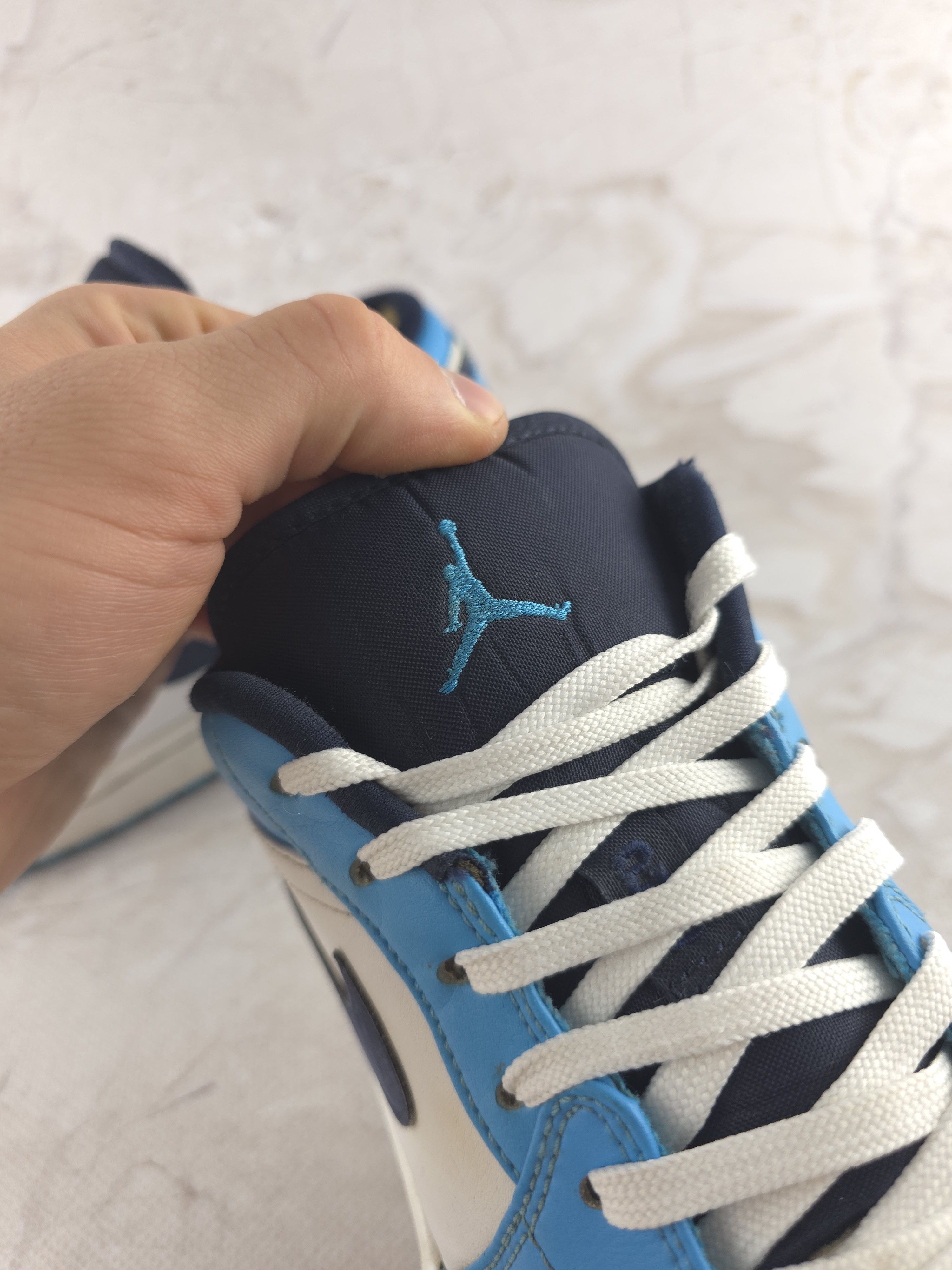 Jordan Brand Jordan 1 low UNC basketball shoes Size US 10 / EU 43 - 9 Thumbnail