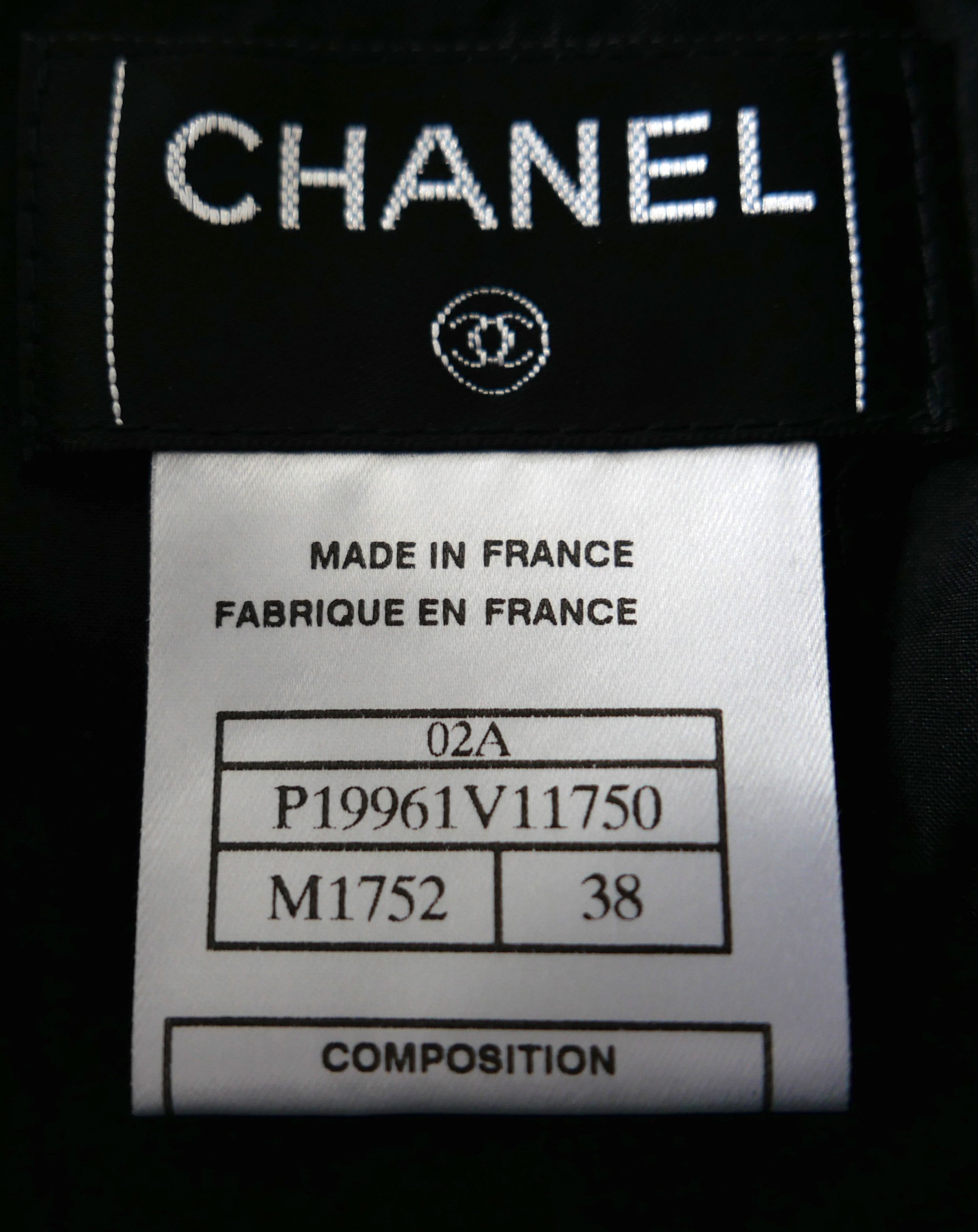 Chanel Chanel Fall 2002 Sequin Tweed Flared Mini Skirt Size 27" / US 4 / IT 40 - 8 Thumbnail
