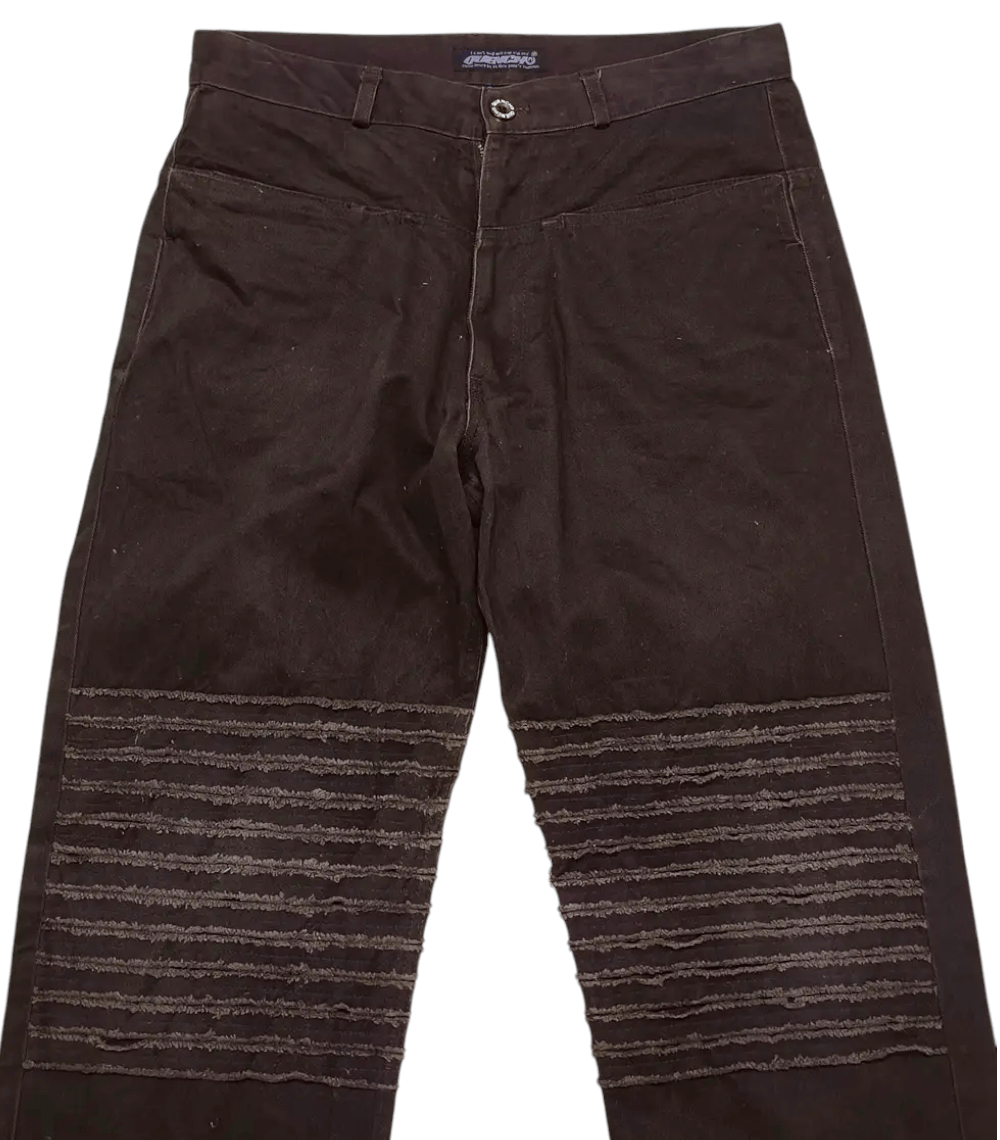 Japanese Brand Vintage Japanese Brand QUENCHO Flared Pants Size US 32 / EU 48 - 1 Thumbnail