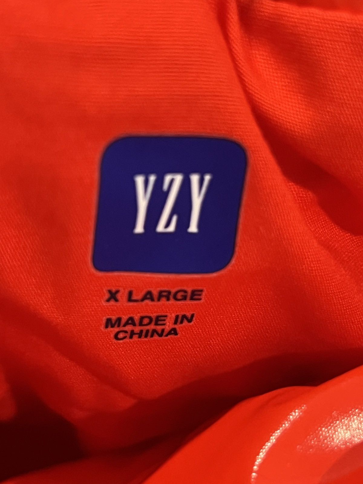 Balenciaga × Gap × Kanye West Yeezy Gap Balenciaga Red Round Jacket XL Size US XL / EU 56 / 4 - 3 Thumbnail