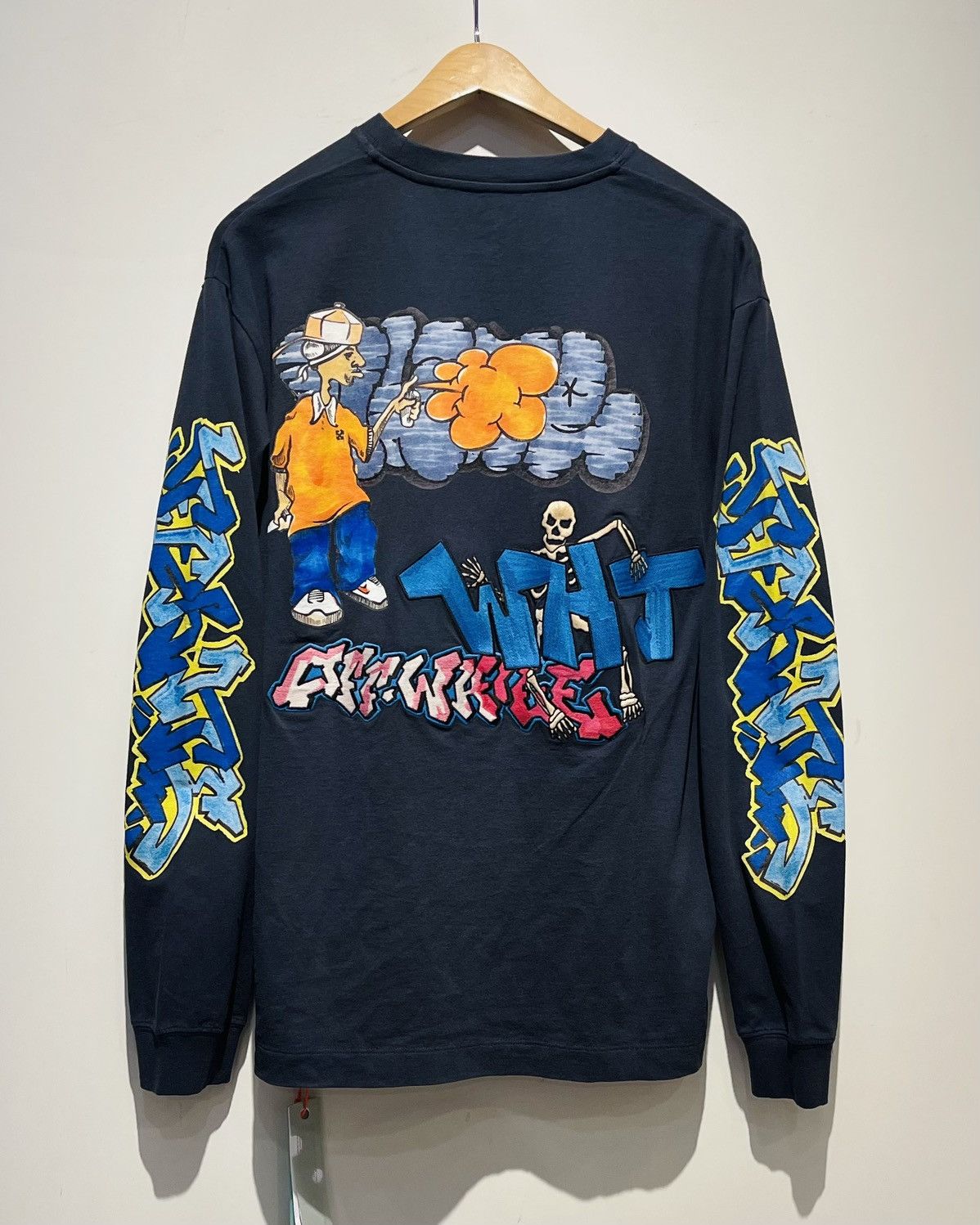 Graft pupp skate L/S tee outerspace
