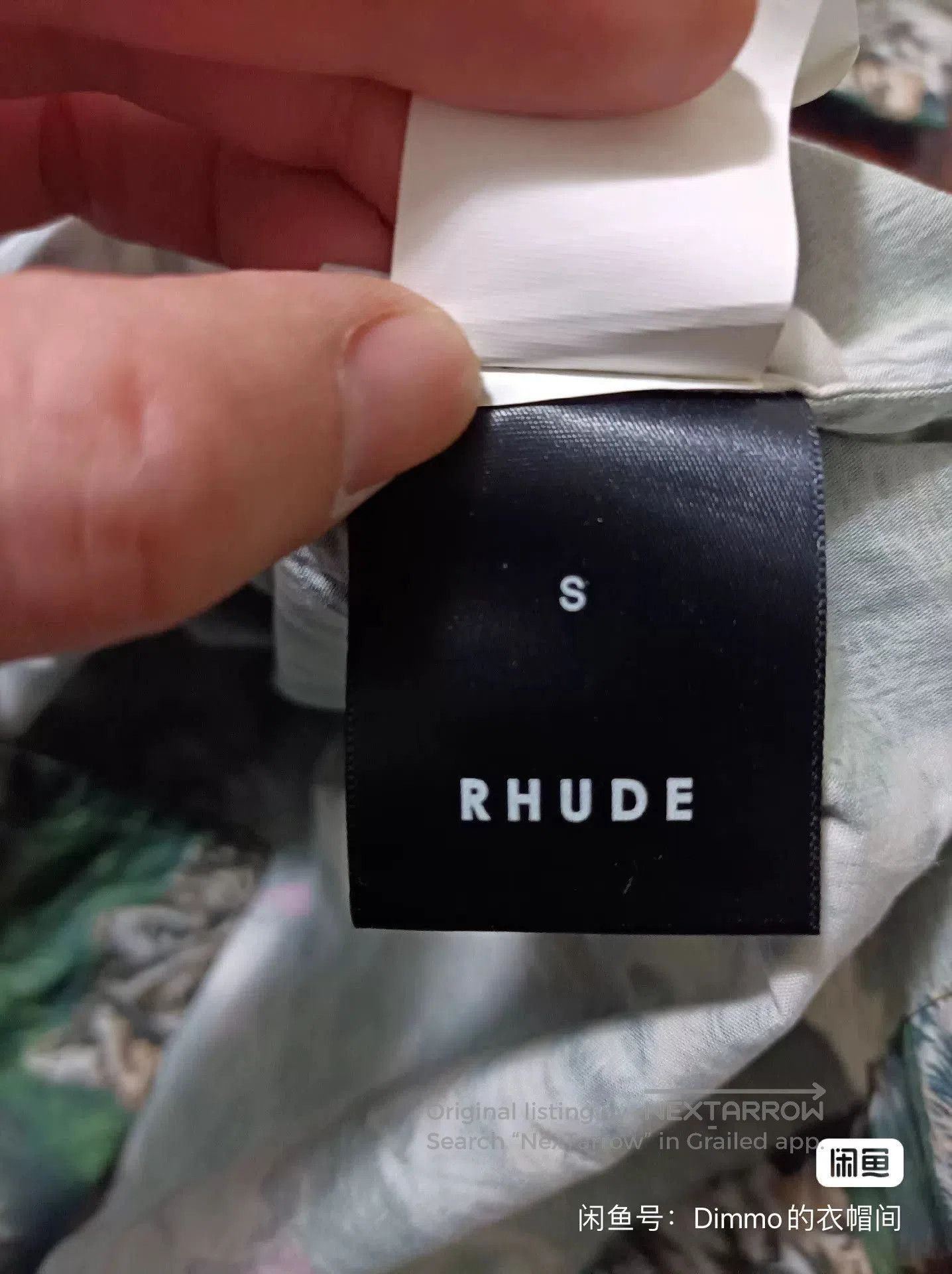 Rhude RHUDE Wolf Head Print Hawaiian Shirt. Size US S / EU 44-46 / 1 - 5 Thumbnail
