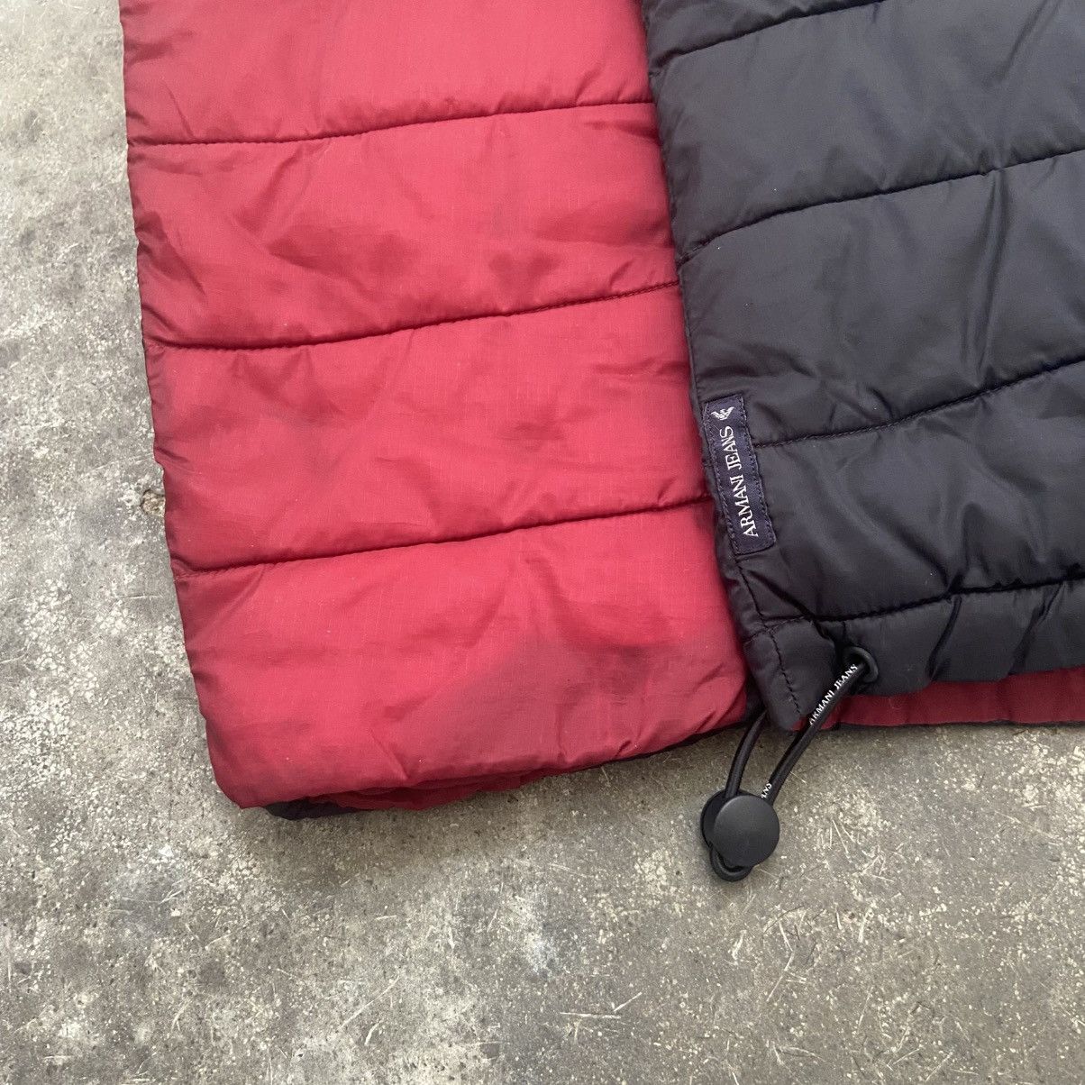 Armani Y2K Armani Jeans Reversible Puffer Jacket Size US M / EU 48-50 / 2 - 12 Thumbnail