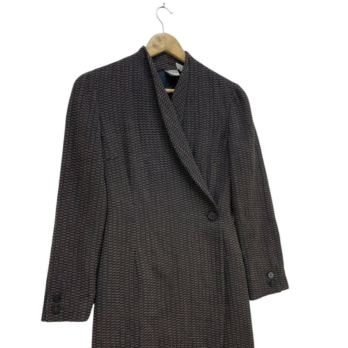 Krizia Uomo 💥Vintage Krizia Asymmetrical Long Coat Jacket Size S / US 4 / IT 40 - 4 Thumbnail