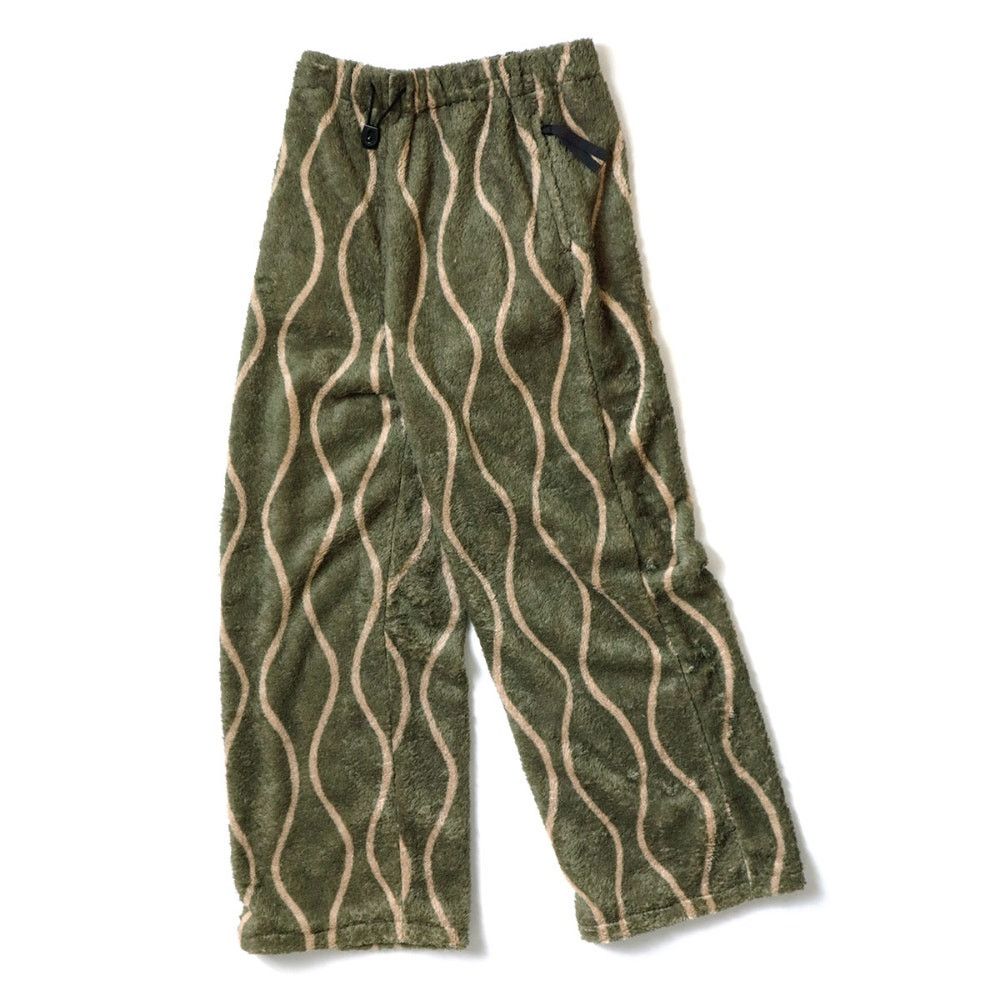 Kapital Kapital Drunken Stripe Fleece Easy Straight Pants Size US 32 / EU 48 - 1 Thumbnail