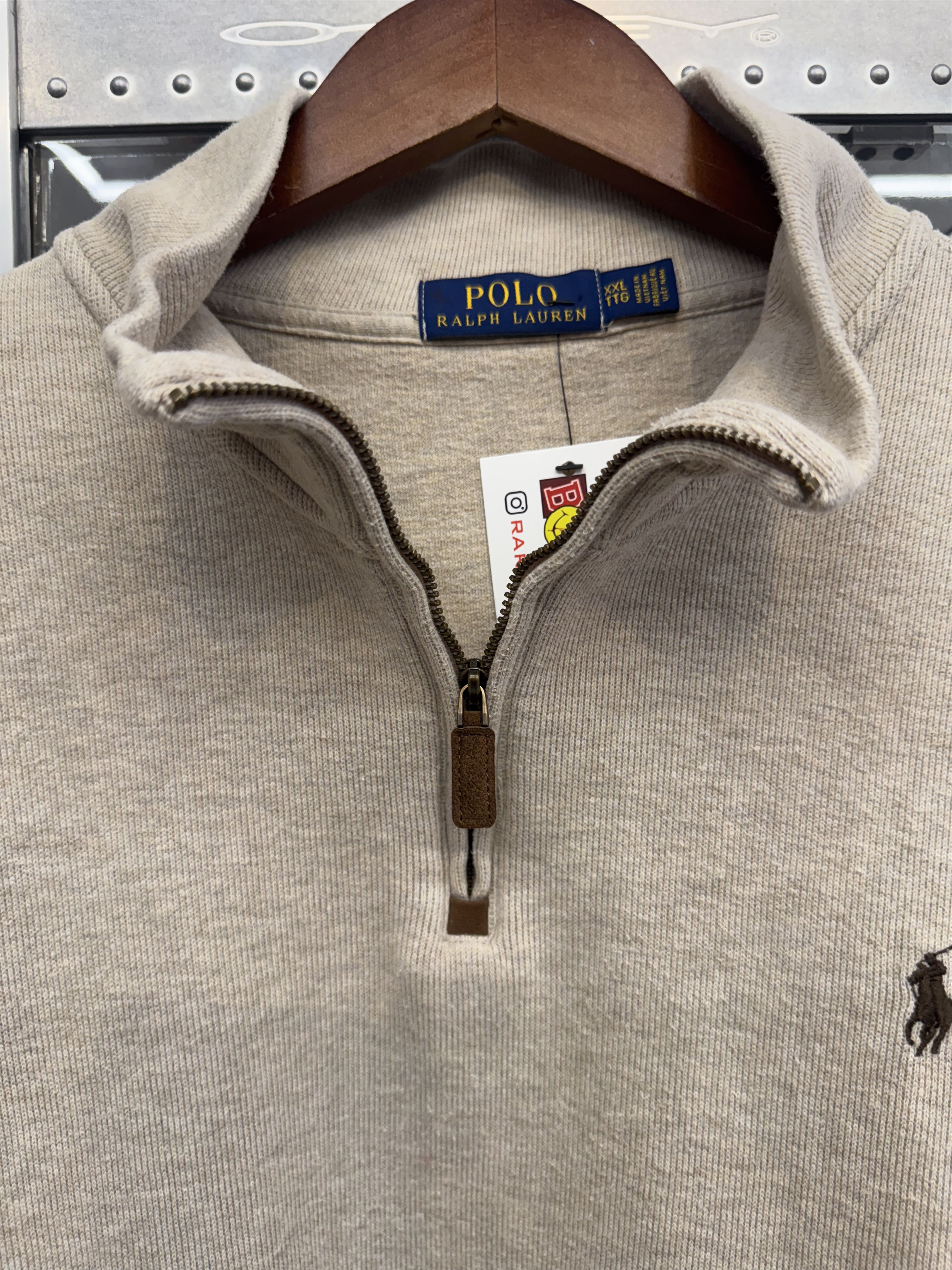 Polo Ralph Lauren Vintage RL Quarter Zip Size US XXL / EU 58 / 5 - 3 Thumbnail