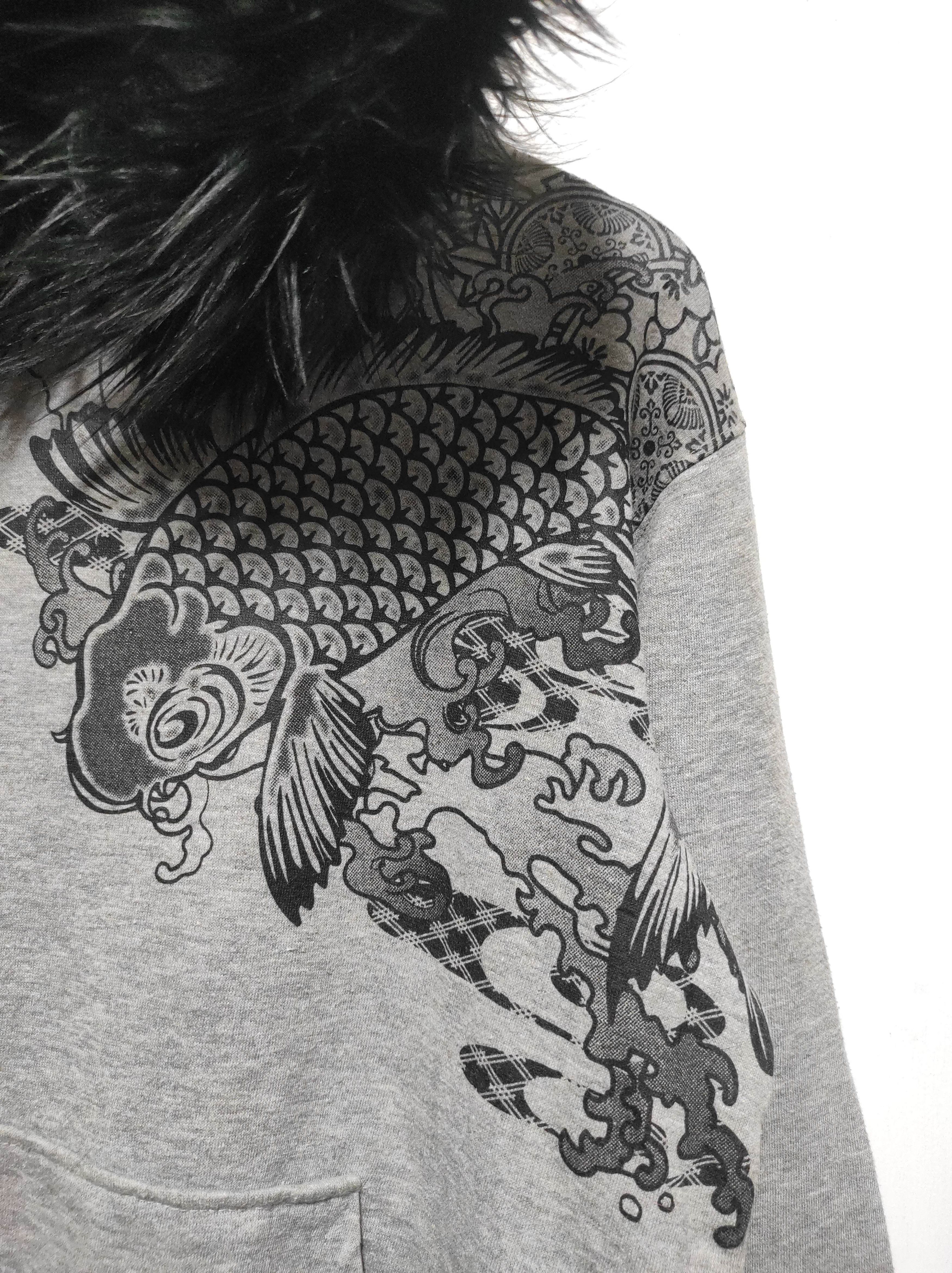 If Six Was Nine Oblo Koi Sukajan Fur Hoodie LGB IfSixWasNine style Size US M / EU 48-50 / 2 - 5 Thumbnail
