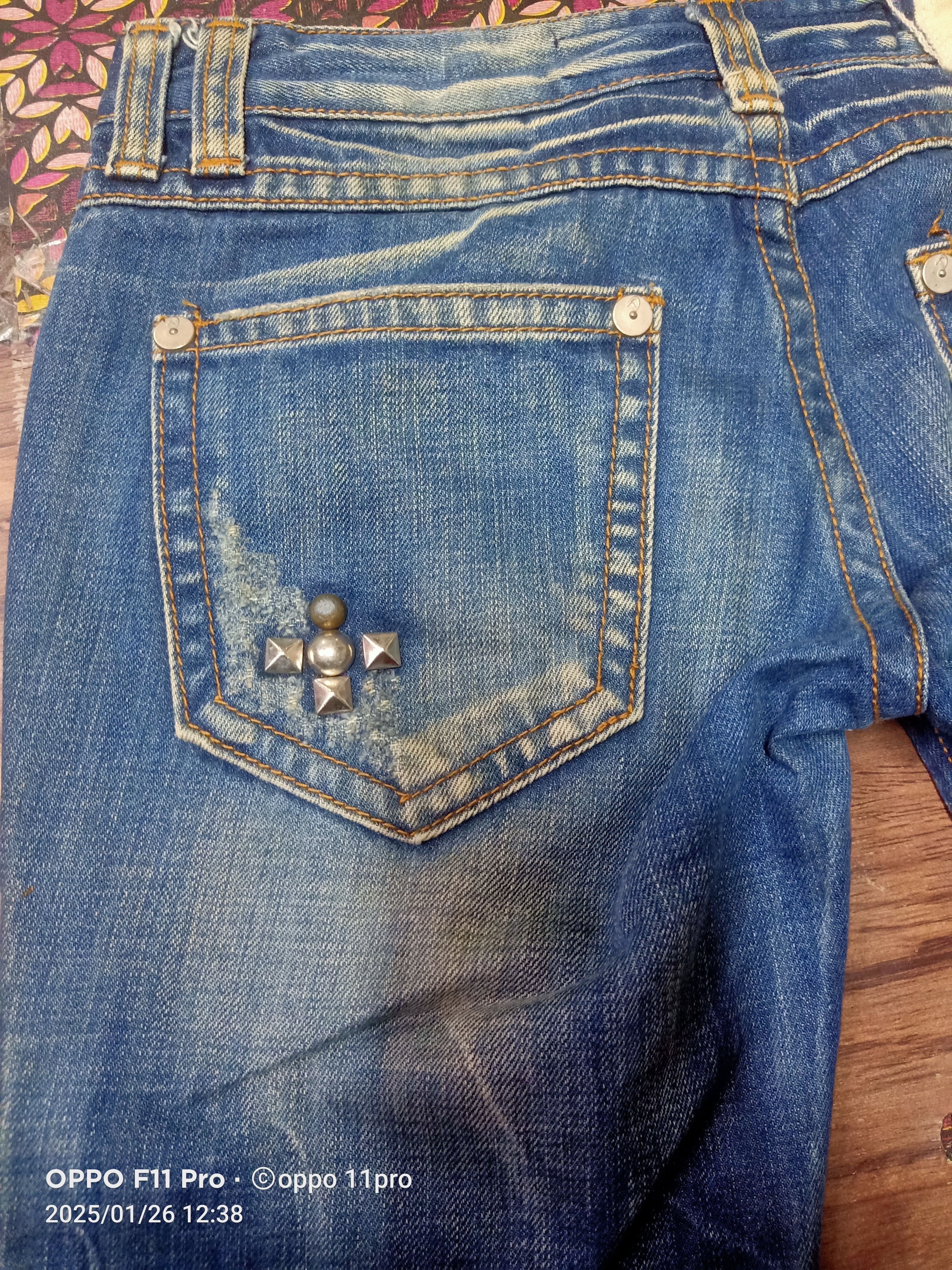 If Six Was Nine × Japanese Brand Drive Jeans Flare Bootcut Denim Size US 29 - 10 Thumbnail
