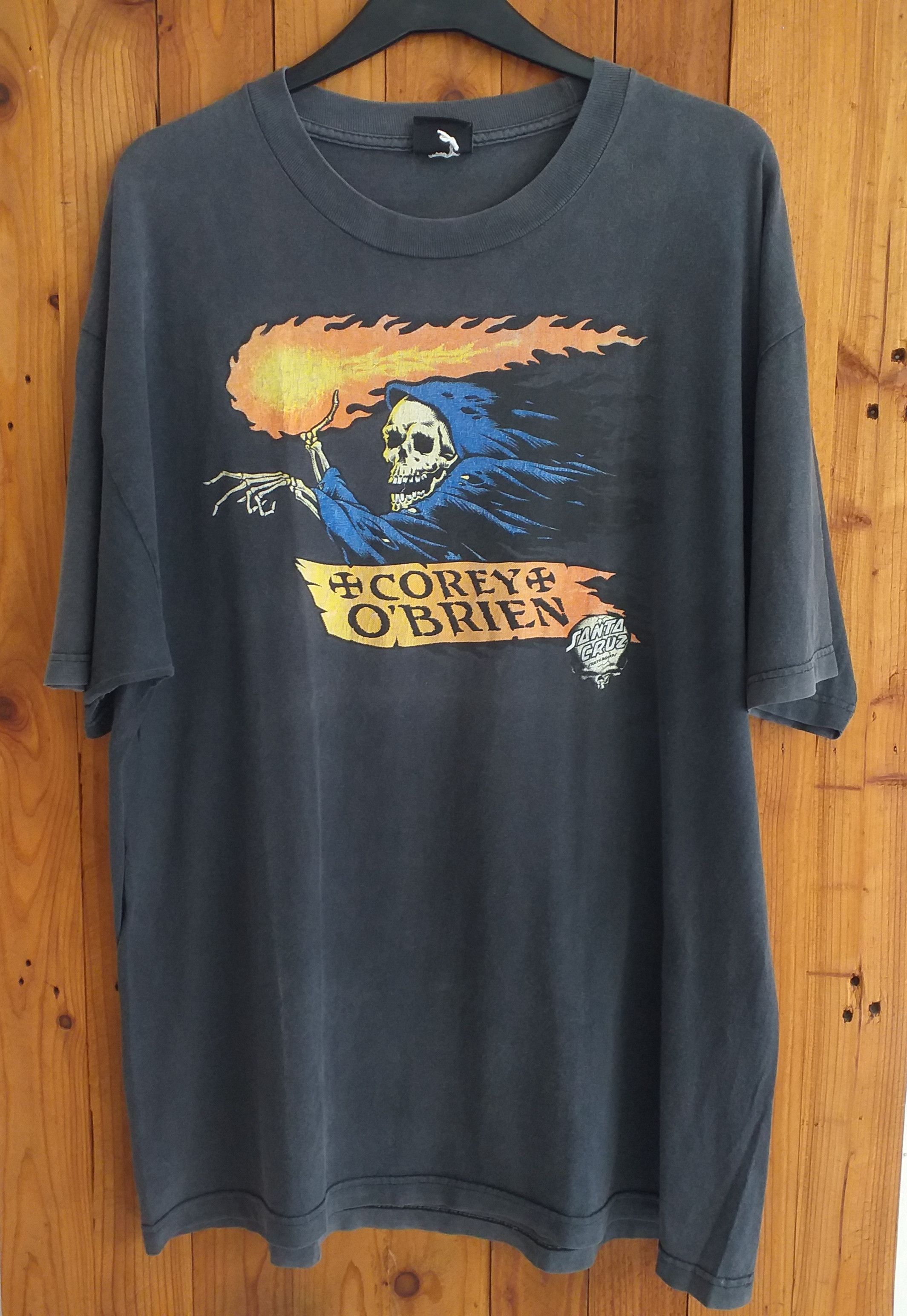 Vintage Santa Cruz Skateboards Corey OBrien Tshirt