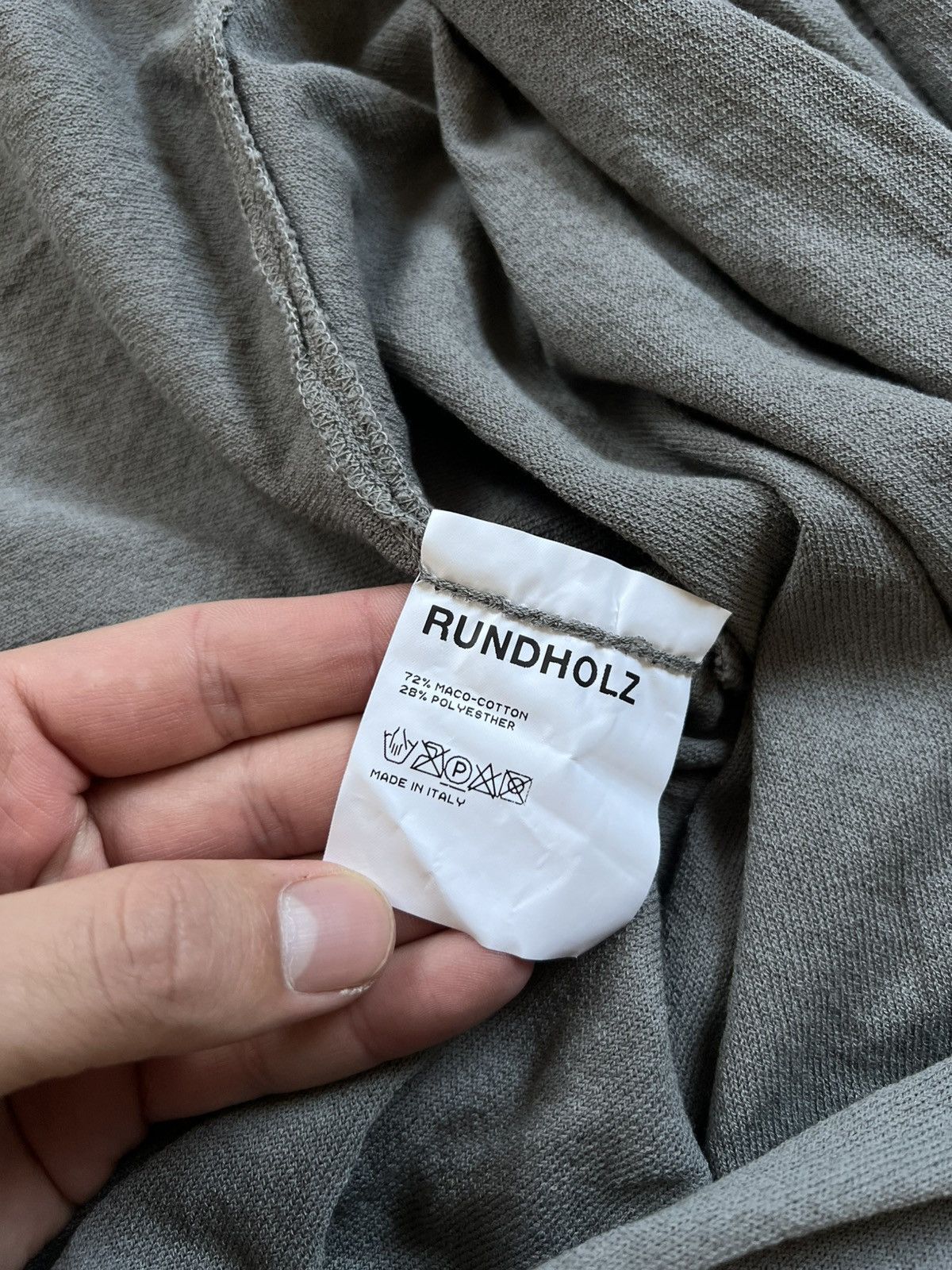 Rundholz Rundholz Women’s Asymmetric Knit Long Sleeve Top Avant Garde Size M / US 6-8 / IT 42-44 - 10 Thumbnail