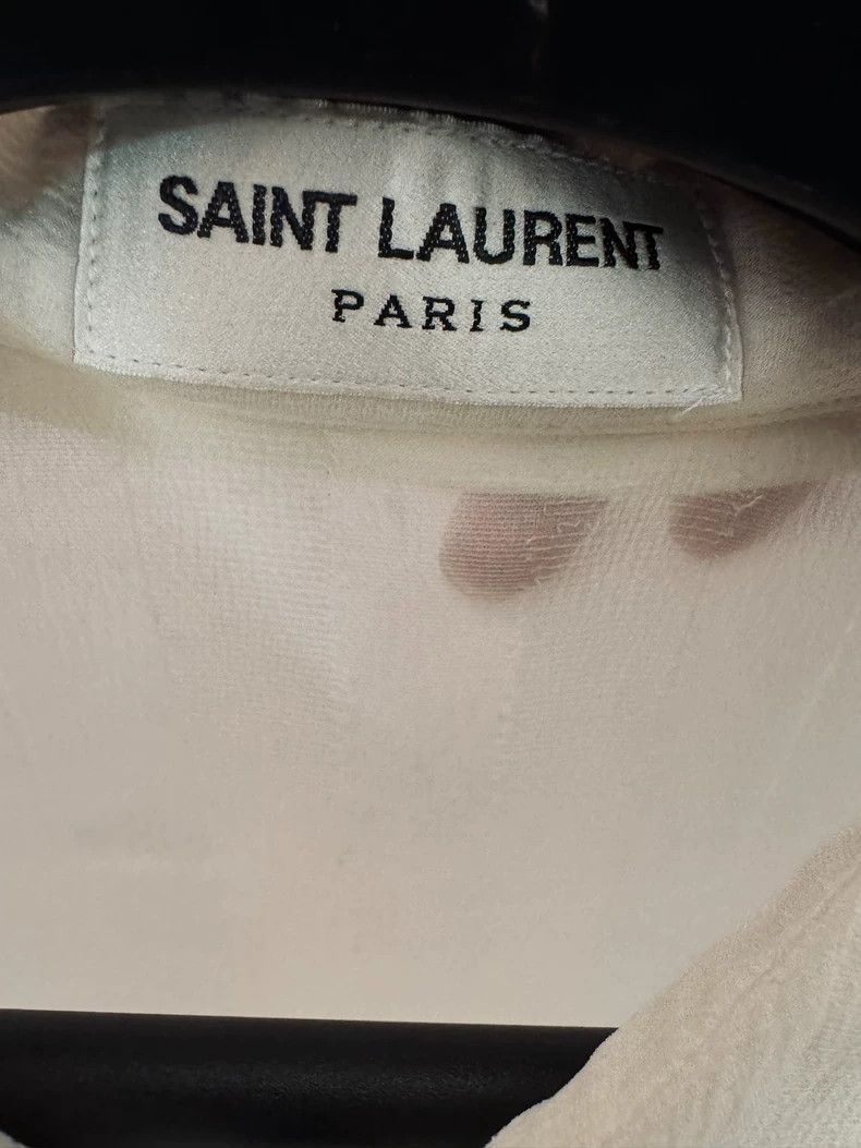 Saint Laurent Paris Saint Laurent 23SS Floaty Ribbon Shirt-2505 Size US M / EU 48-50 / 2 - 4 Thumbnail