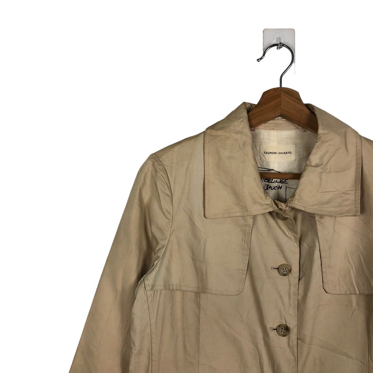 Issey Miyake 🔥90’s TSUMORI CHISATO ISSEY MIYAKE LONG JACKET Size US M / EU 48-50 / 2 - 6 Thumbnail