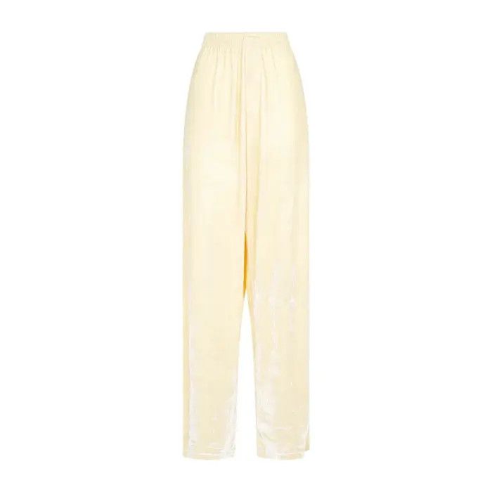 Balenciaga o1bcso1str0326 Baggy Trouser in Cream Size US 30 / EU 46 - 1 Thumbnail