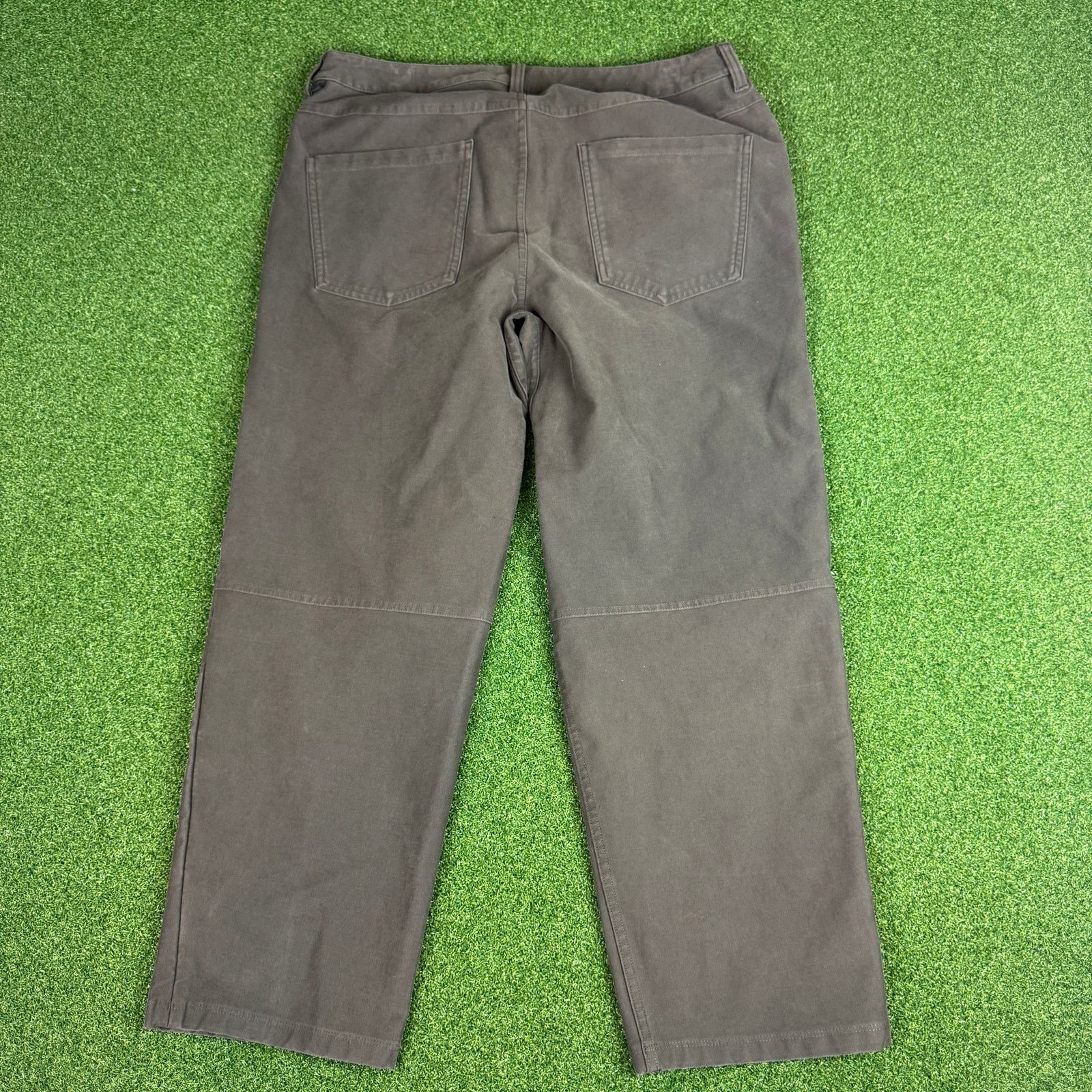 Lululemon Lululemon ABC Pants Mens 33 Olive Green Chino Work Casual Size US 33 - 5 Thumbnail