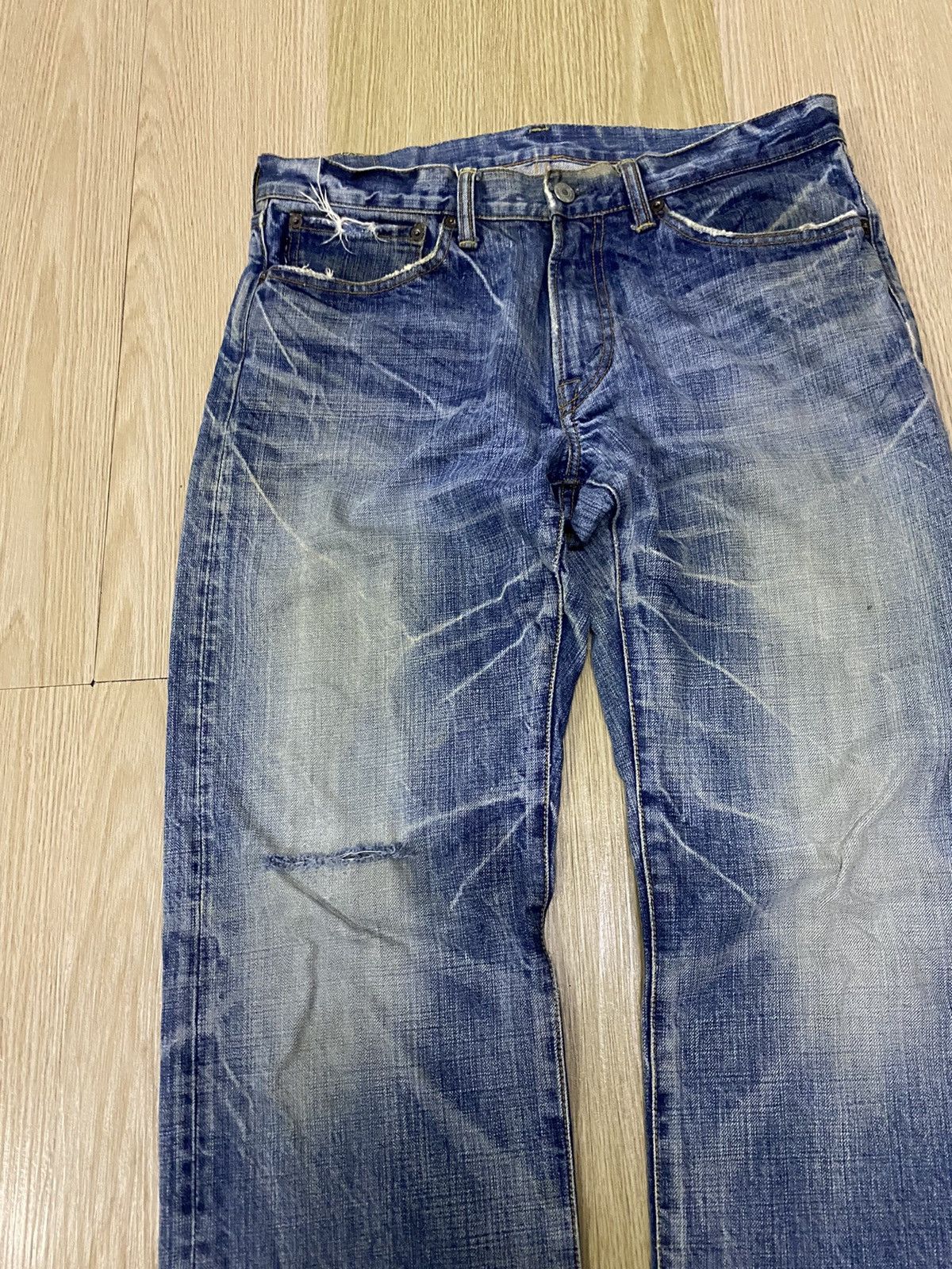 Eternal × Japanese Brand Eternal Japan distressed denime Size US 34 / EU 50 - 4 Thumbnail