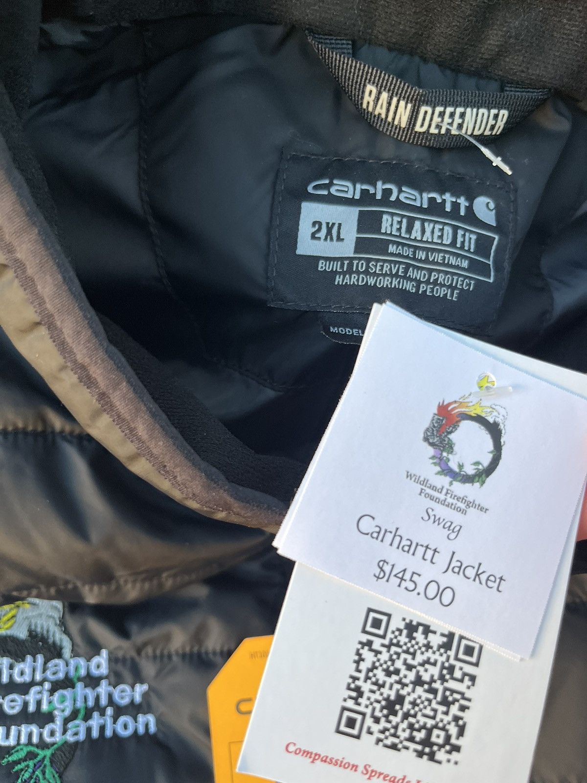 Carhartt Carhartt Puffer Jacket Size US XXL / EU 58 / 5 - 5 Thumbnail