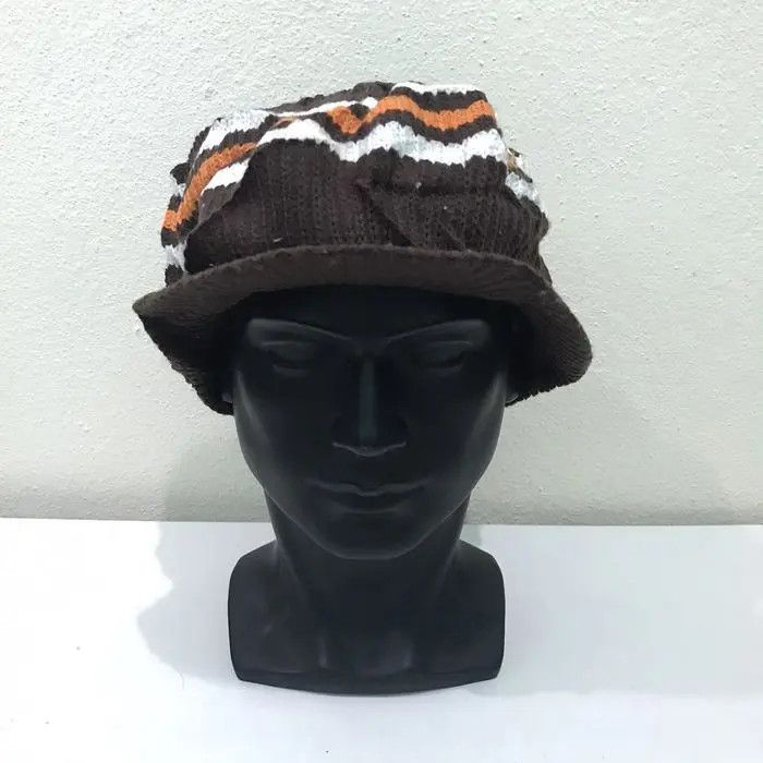 Adidas × Vintage Adidas Stripe Design Beanie Hat Size ONE SIZE - 3 Thumbnail