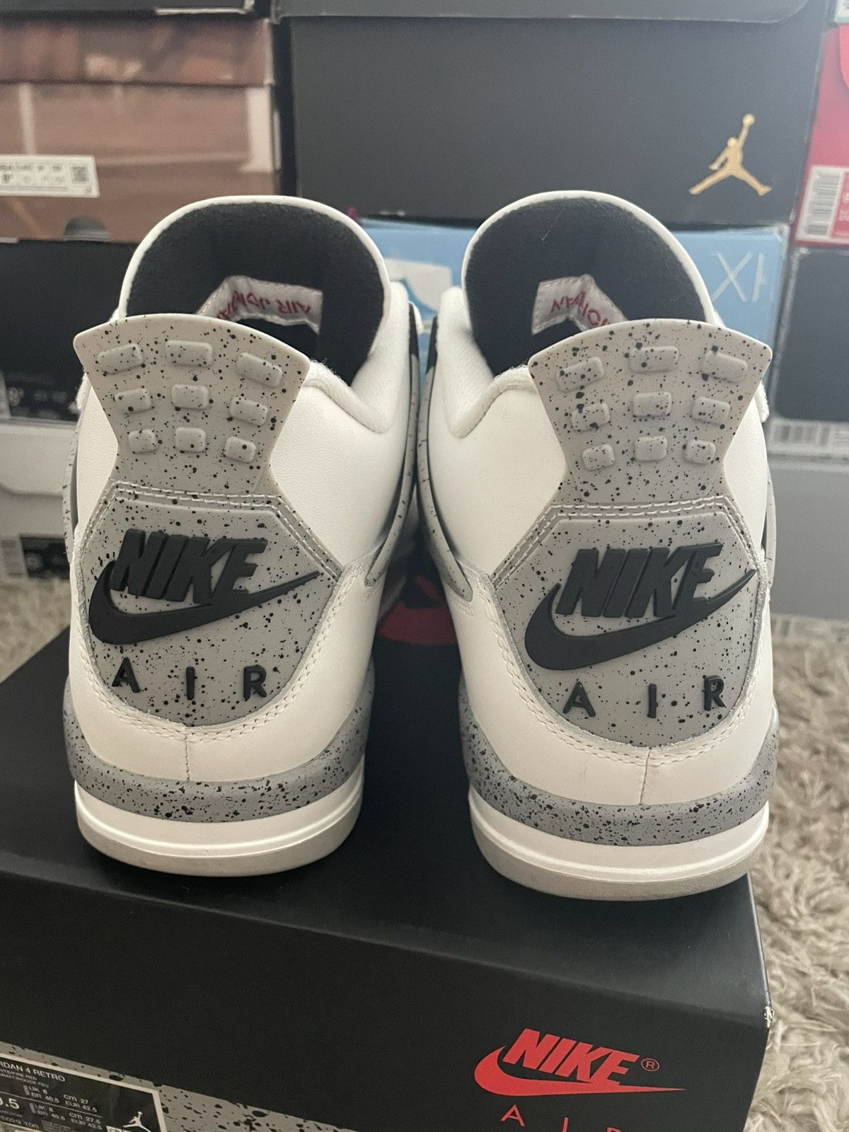 Jordan Brand Jordan 4 White Cement Size US 9 / EU 42 - 6 Thumbnail