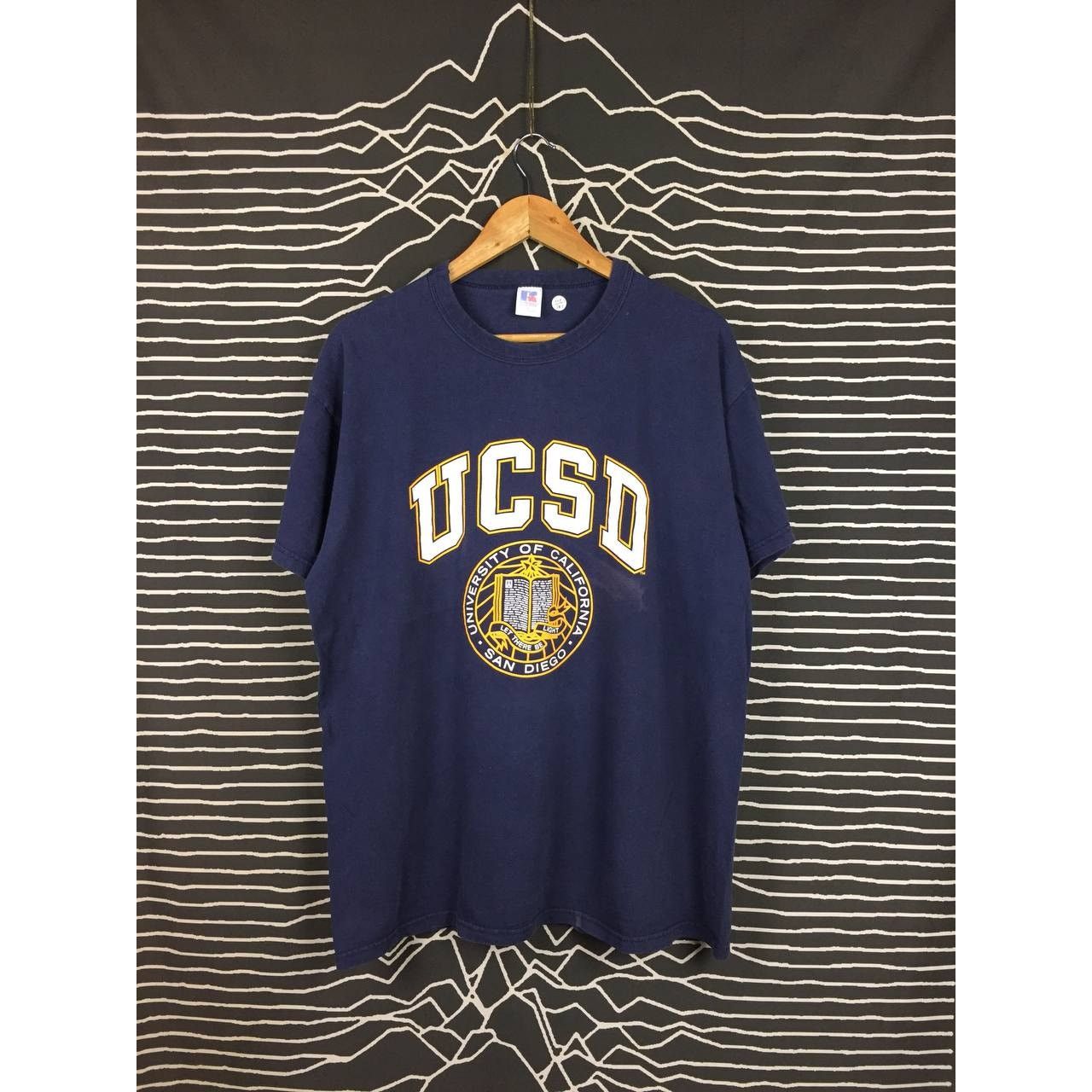 Russell Athletic Vtg UCSD University Of California San Diego Collegiate Tee Size US L / EU 52-54 / 3 - 2 Thumbnail