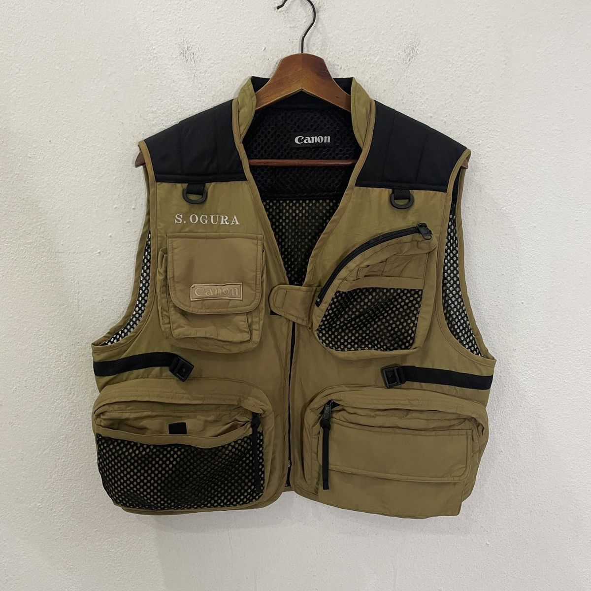 image of Canon Tactical Multipocket Vest in Brown, Men's (Size Medium)