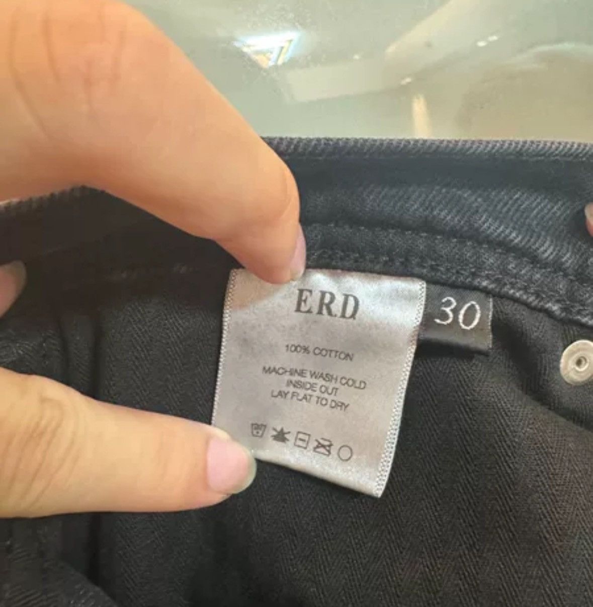 Enfants Riches Deprimes Enfants Riches Deporimes ERD 23FW Black Wash Wide Leg Jeans Size US 30 / EU 46 - 4 Thumbnail