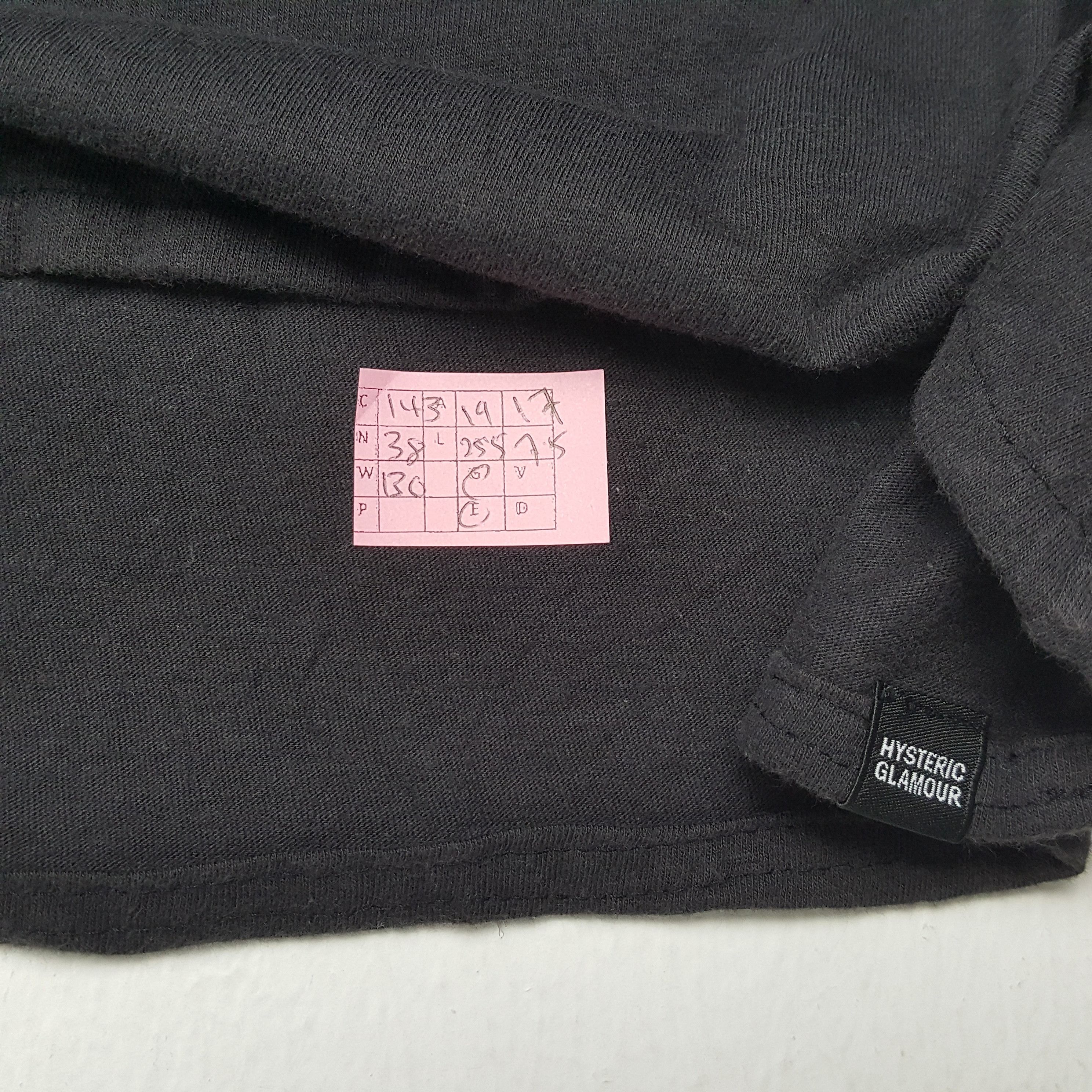 Hysteric Glamour HYSTERIC GLAMOUR Japanese Brand Streetwear Style Tshirt Size US M / EU 48-50 / 2 - 4 Thumbnail