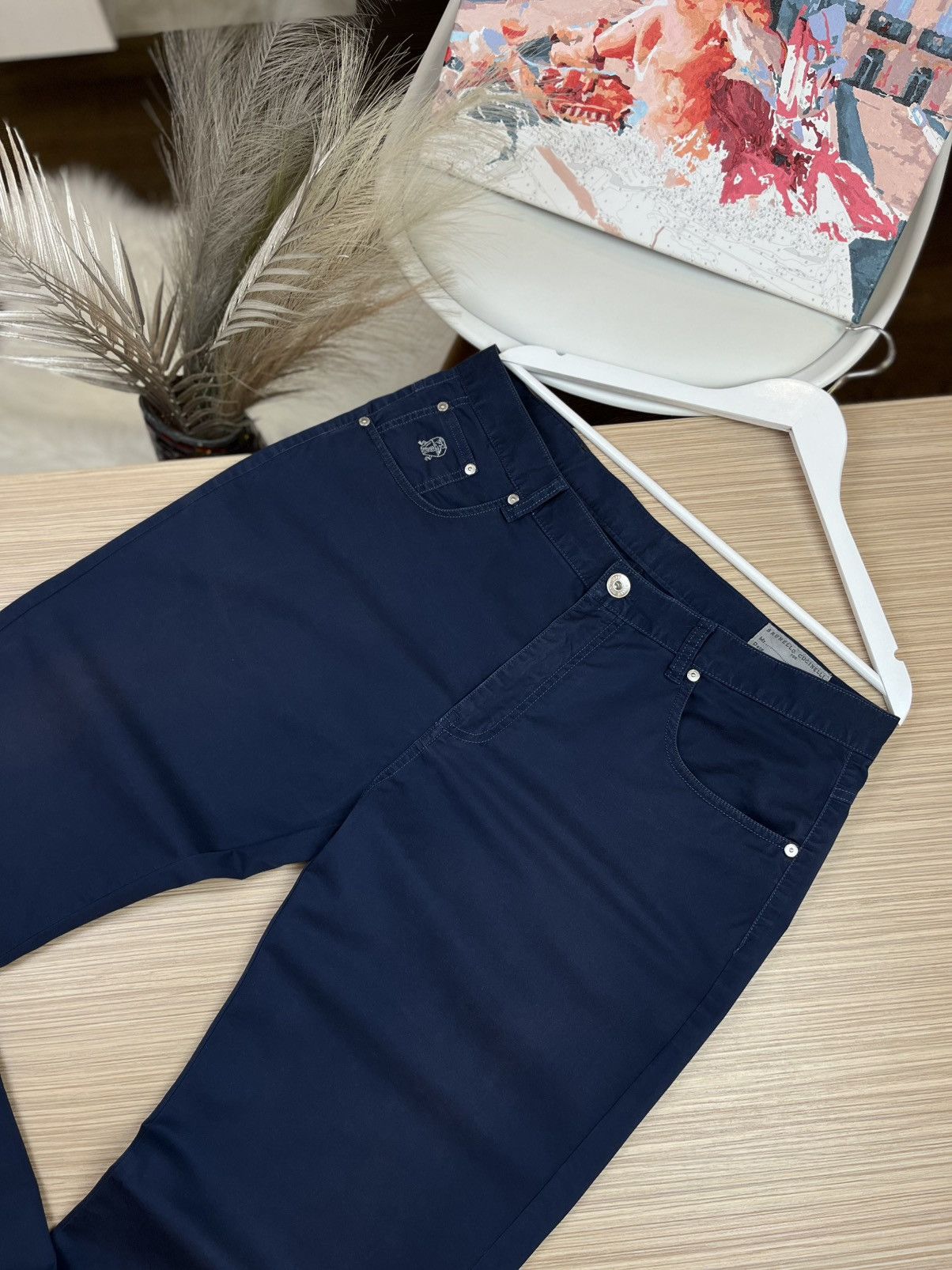 Brunello Cucinelli Brunello Cucinelli Jeans Pants Italy Logo Size US 38 / EU 54 - 2 Thumbnail