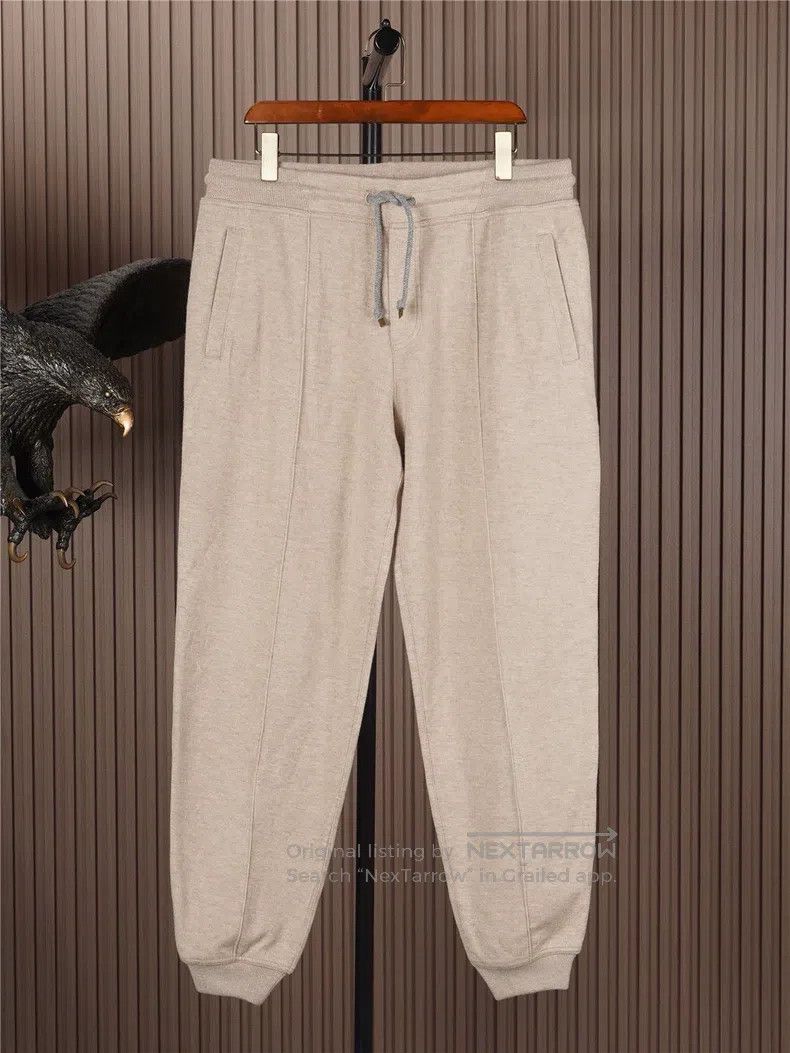 Brunello Cucinelli Brunello Cucinelli Cashmere Drawstring Sport Pants Size US 40 / EU 56 - 1 Thumbnail