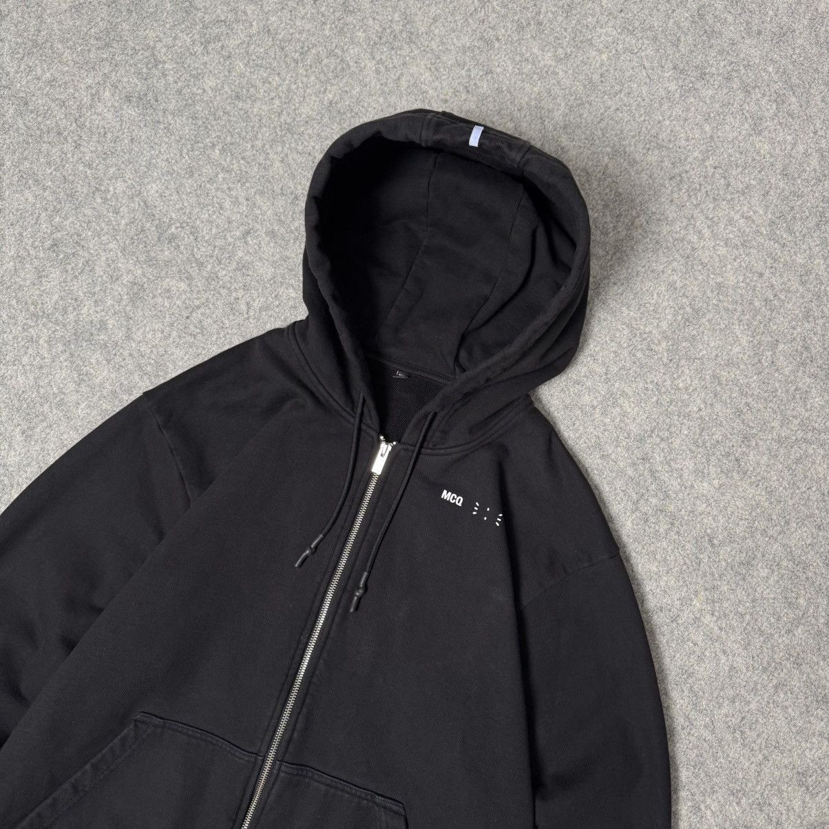 Alexander McQueen Alexander McQueen Black Relaxed Zip Hoodie Size US L / EU 52-54 / 3 - 2 Thumbnail
