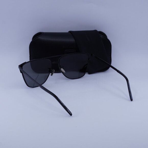 Saint Laurent Paris Saint Laurent SL280 002 Sunglasses Black Aviator Frame Size ONE SIZE - 10 Thumbnail