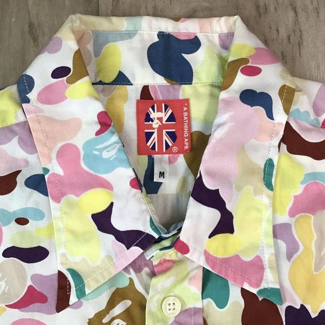 Bape 🔥Vintage🔥 BAPE Multi camo shirt a bathing ape NIGO Size US M / EU 48-50 / 2 - 3 Thumbnail