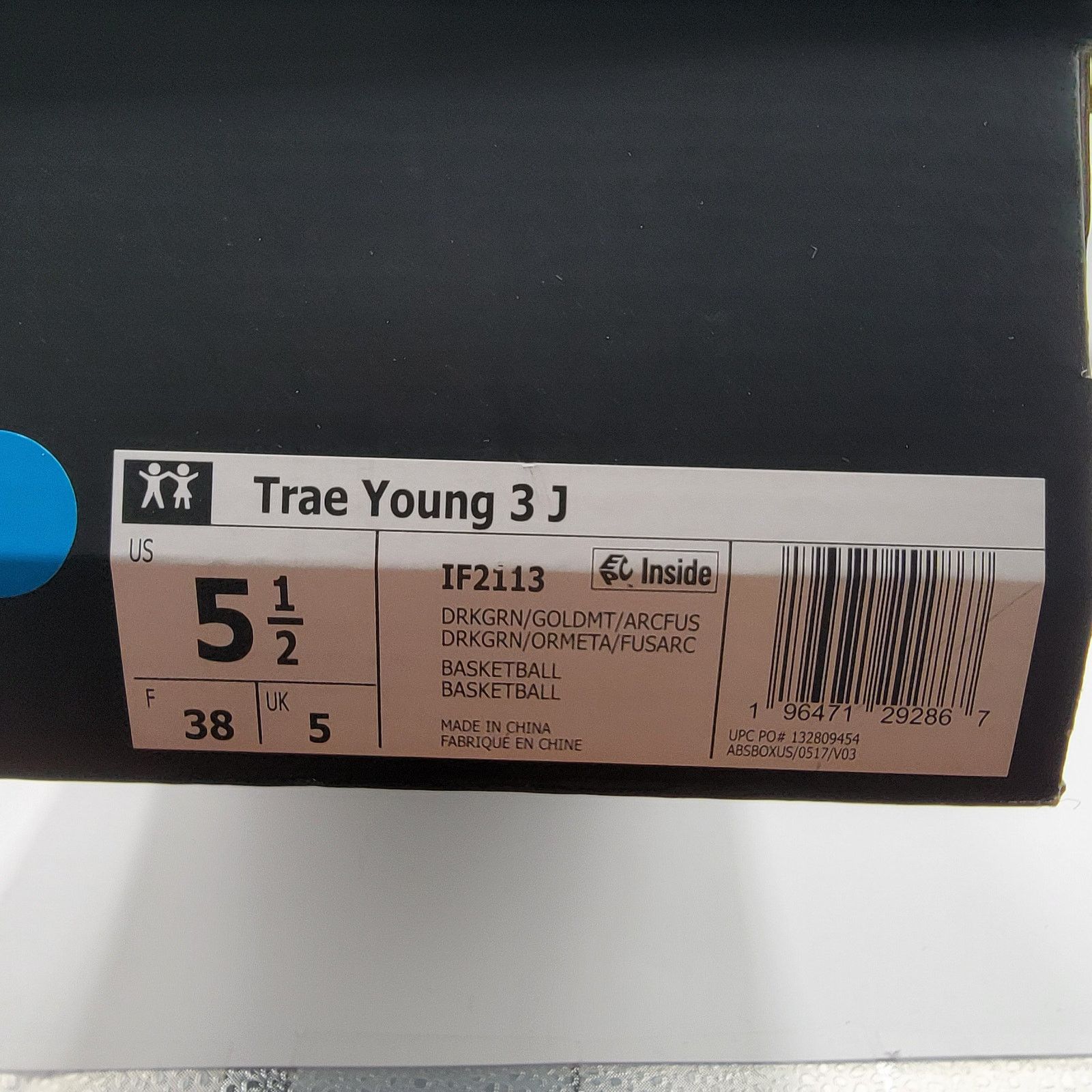Adidas Adidas Trae Young 3 J ''96 Olympics' Sz 5.5 IF2113 Size US 5.5 / EU 38 - 8 Thumbnail