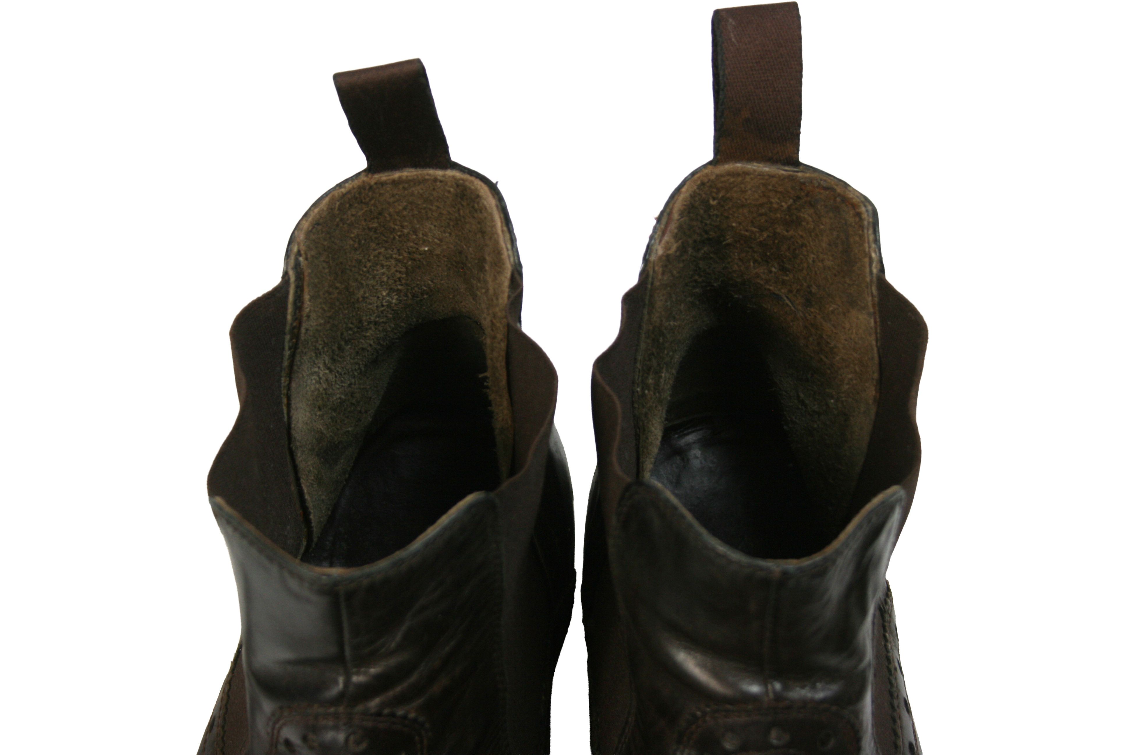 Doucal's Brogue Chelsea Leather Boots Size US 9.5 / EU 42-43 - 11 Thumbnail