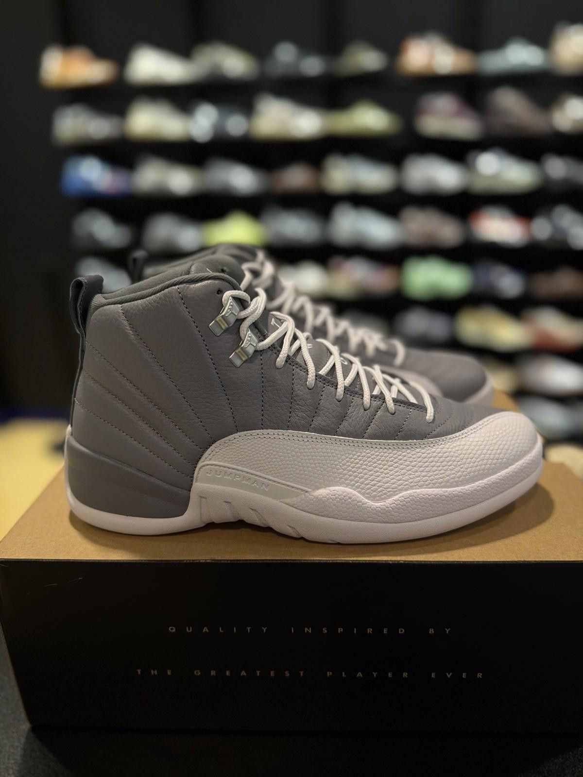 Jordan Brand Air Jordan 12 Retro Stealth CT8013-015 Size 11 New With Box Size US 11 / EU 44 - 1 Thumbnail