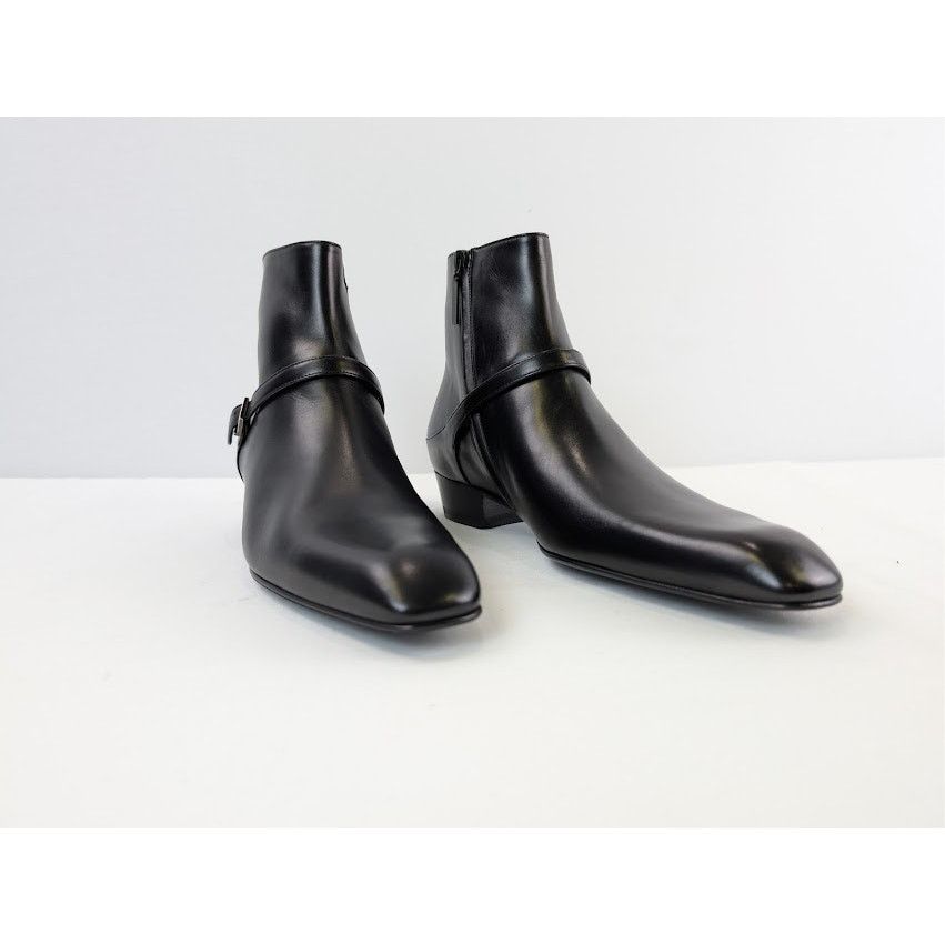 Saint Laurent Paris o1rshd1 Augustin 30 Zipped Boots in Nero Size US 8 / EU 41 - 5 Thumbnail