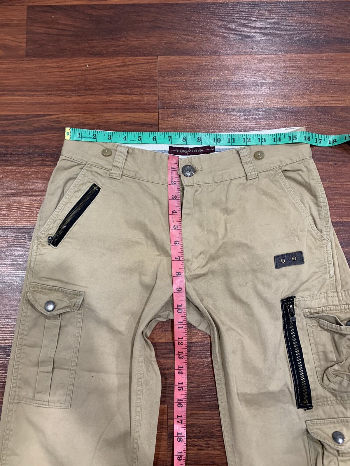 Japanese Brand Neutral Infinity Multipocket Cargo Pants Size US 32 / EU 48 - 5 Thumbnail