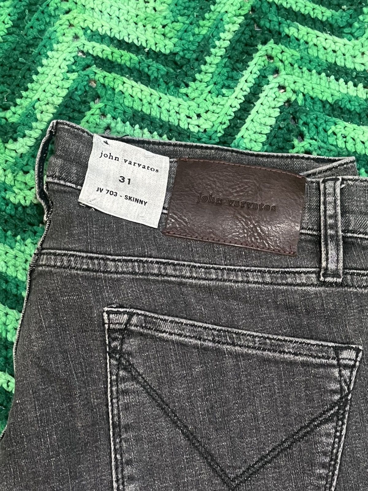John Varvatos John Varvatos J 703 Skinny Jeans Size US 31 - 2 Thumbnail