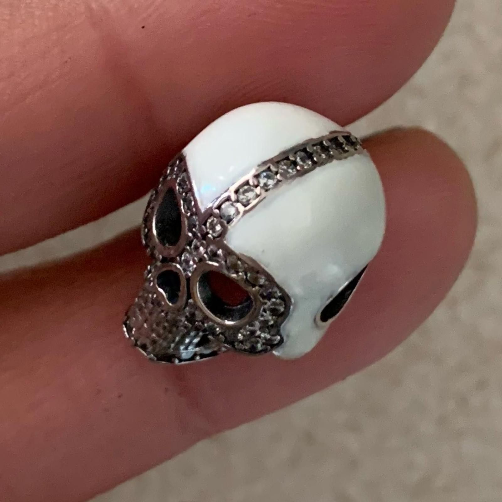 Other NWOT Diamond Skull Charm Sterling Silver 925 Size ONE SIZE - 6 Thumbnail
