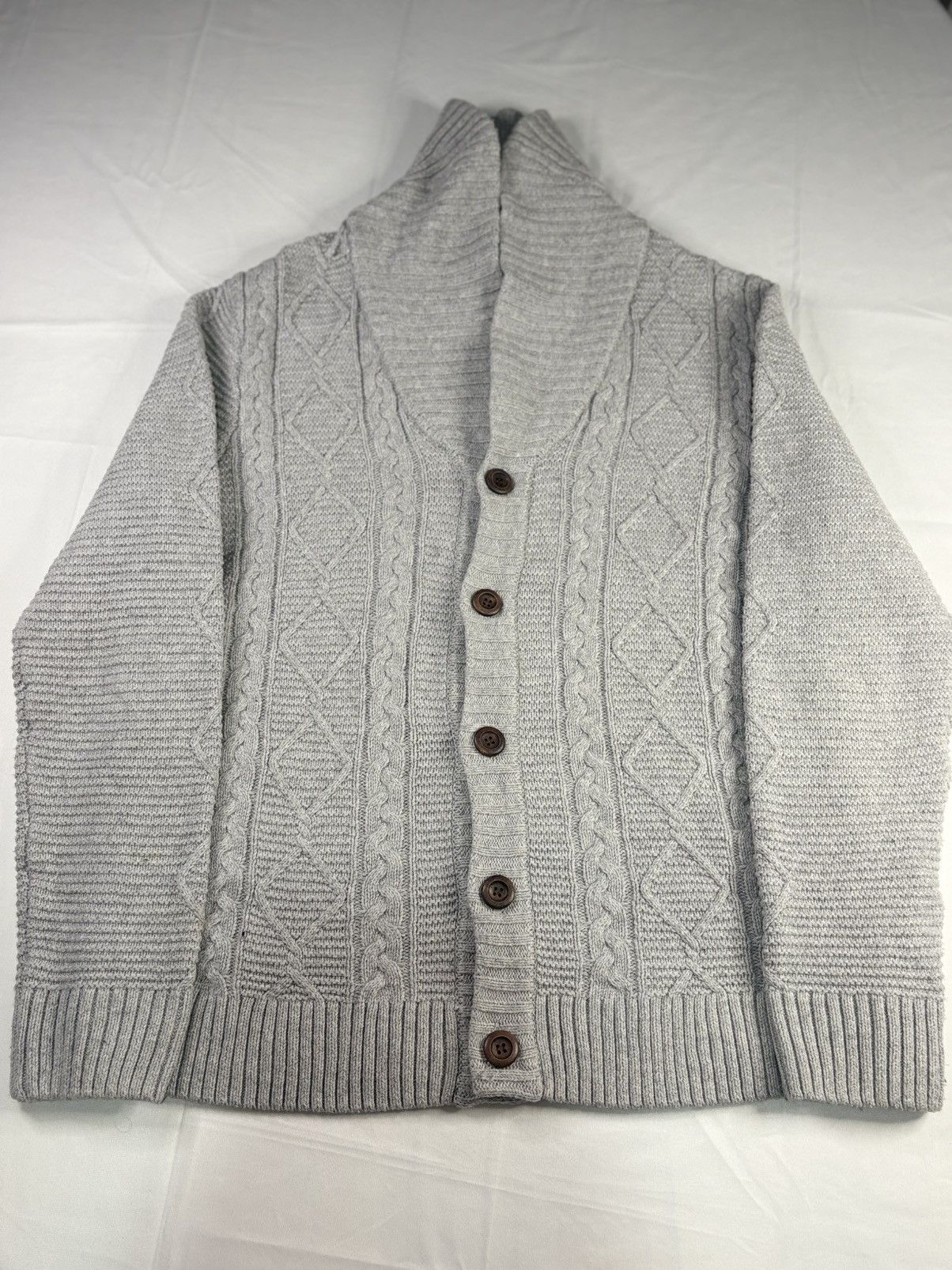 Vintage Vintage Rorie Whelan Cable Knit Button Up Cardigan | $35 Size US L / EU 52-54 / 3 - 1 Thumbnail