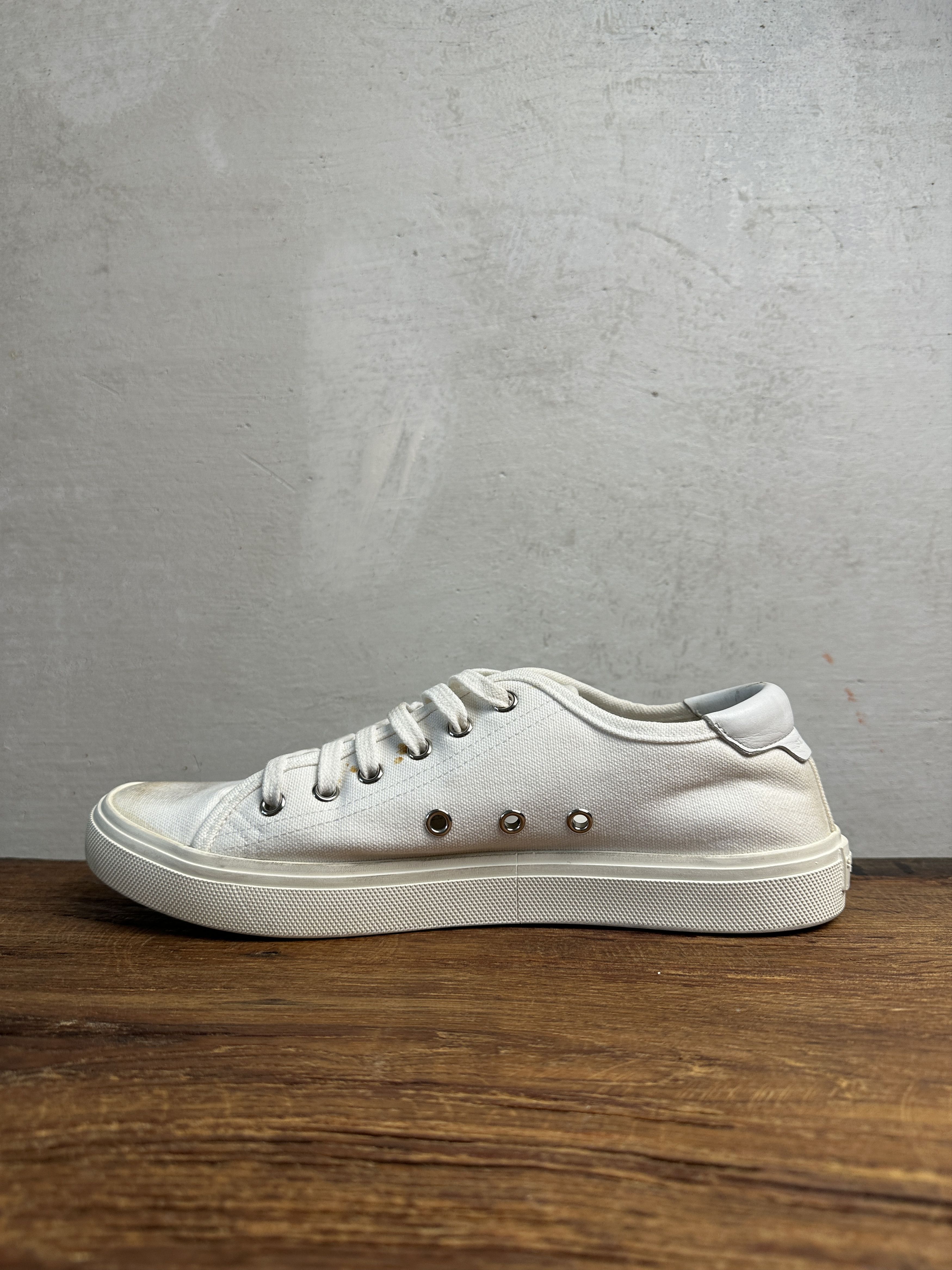 Saint Laurent Paris Saint Laurent Malibu Low Burnt White Size US 10 / IT 40 - 3 Thumbnail