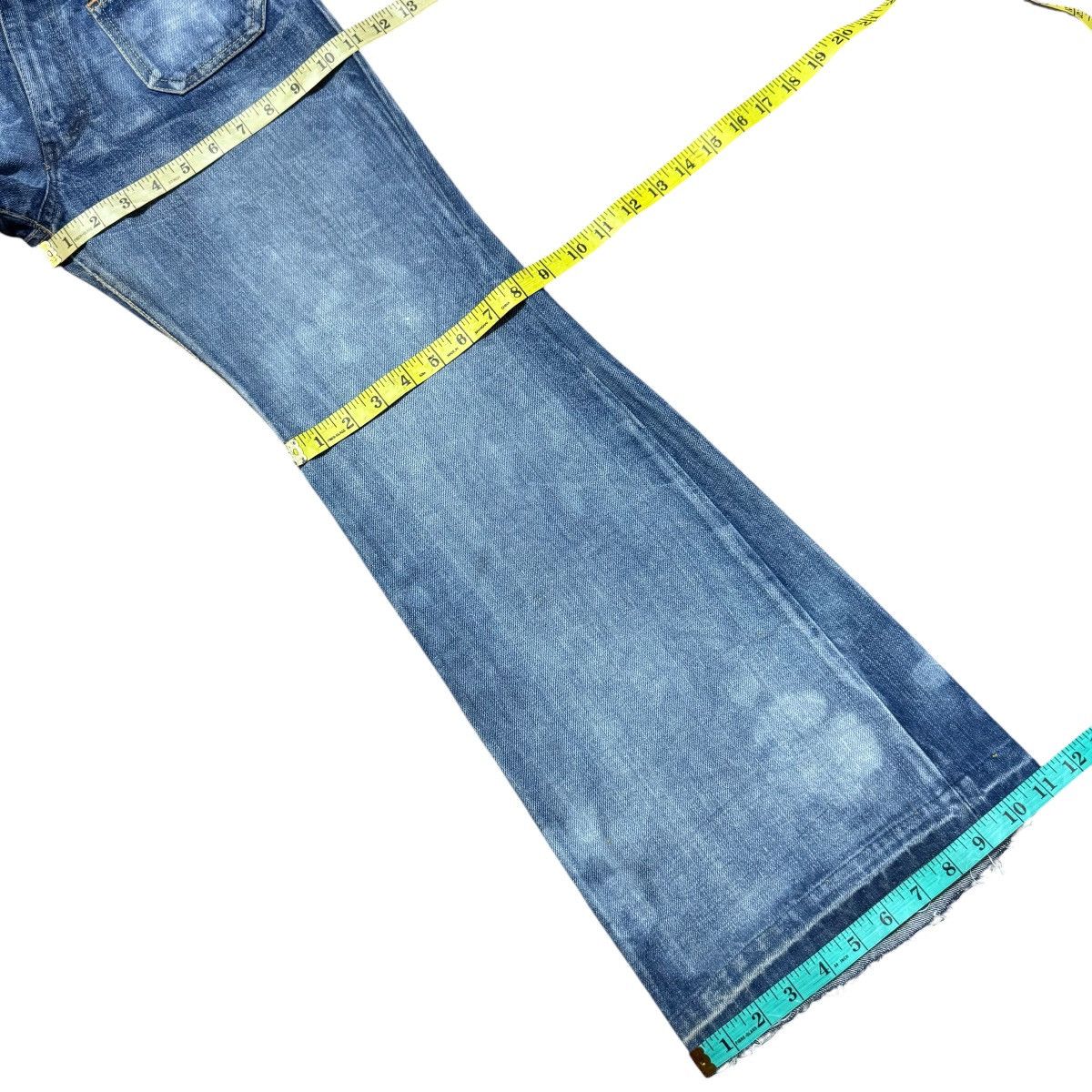 Vintage Vintage X-West Canton Denim Bell Bottom Jeans Size US 30 / EU 46 - 10 Thumbnail