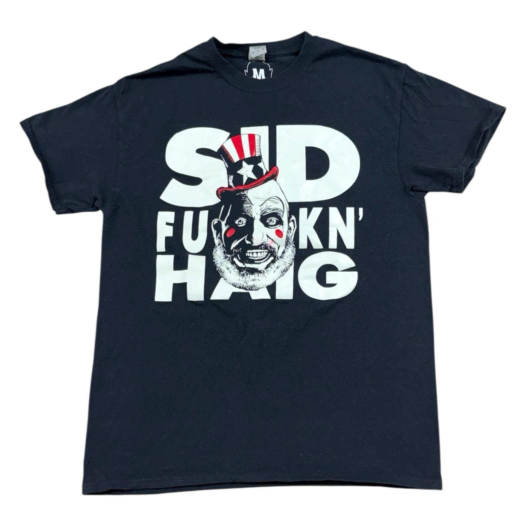 Doublet VINTAGE Mad Monster Expo RIP Sid Haig Memorial Horror Double-Sided Tshirt Mens Medium Black Cotton Knit Crew Neck Short Sleeve Graphic Print Logo Size US M / EU 48-50 / 2 - 2 Thumbnail
