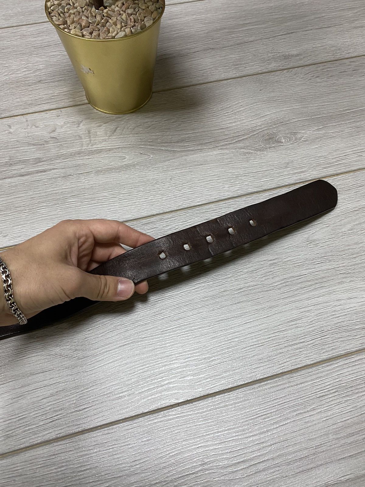 Diesel Diesel vintage leather belt Size ONE SIZE - 9 Thumbnail
