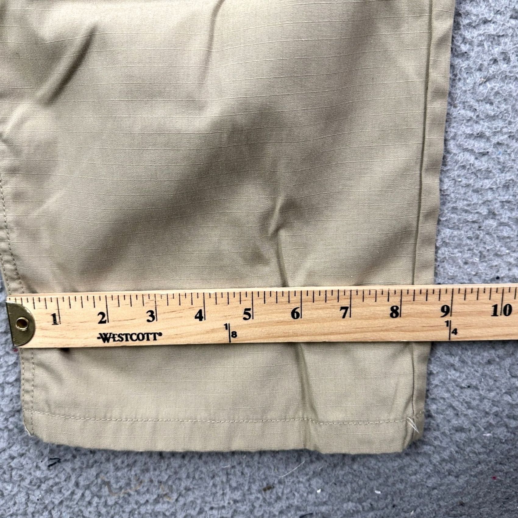 Vintage 5.11 Tactical Series Mens Cargo Pants 34X32 Tan Ripstop Military Straight Leg Pants Mens 34X32 Beige Cargo Size US 34 / EU 50 - 7 Thumbnail