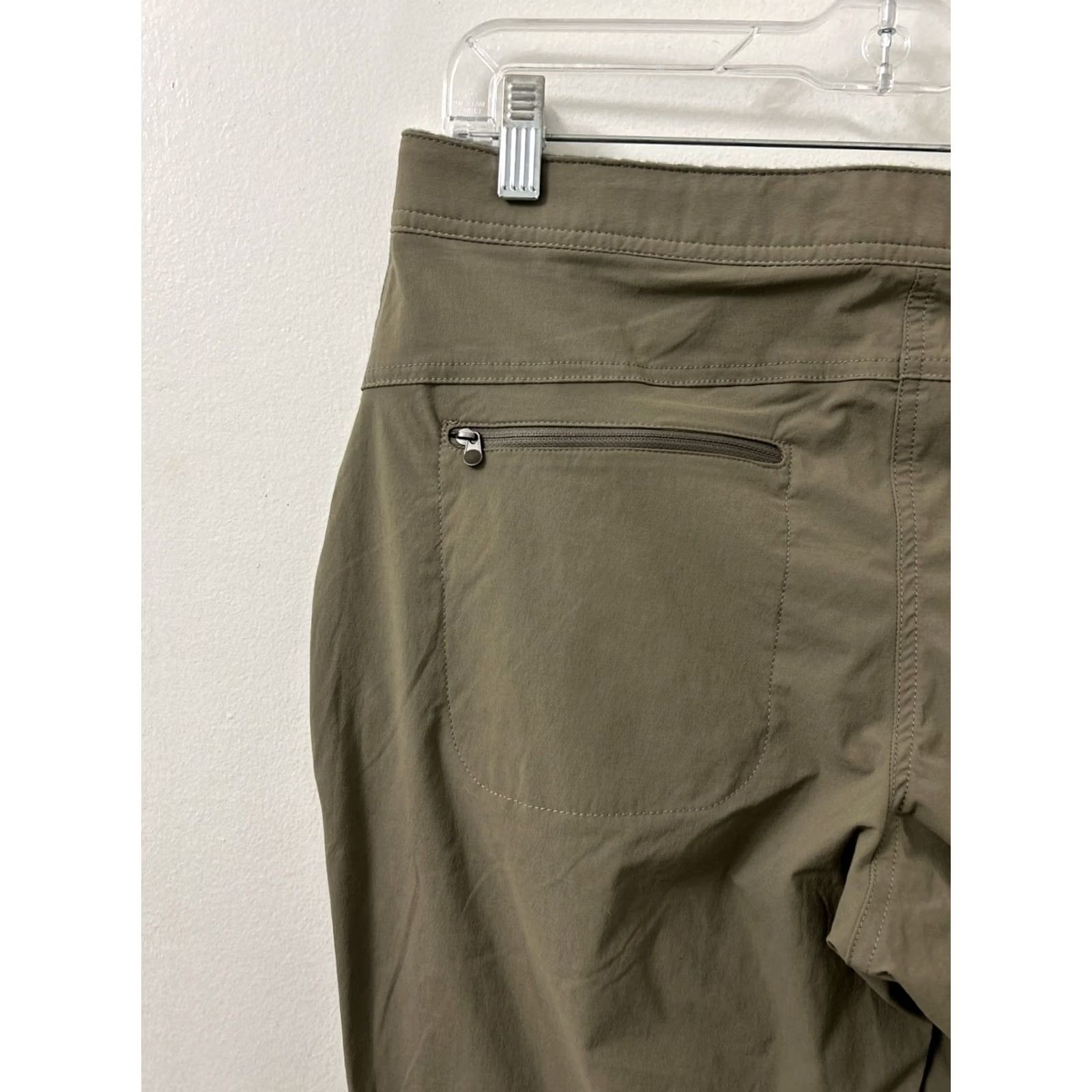 Vintage LL Bean Trail Pants Womens 10 Brown Water Repellent UPF 50+ Cargo Straight Leg 32x31 Mens Womens Girls Boys Size 24" / US 00 / IT 34 - 7 Thumbnail