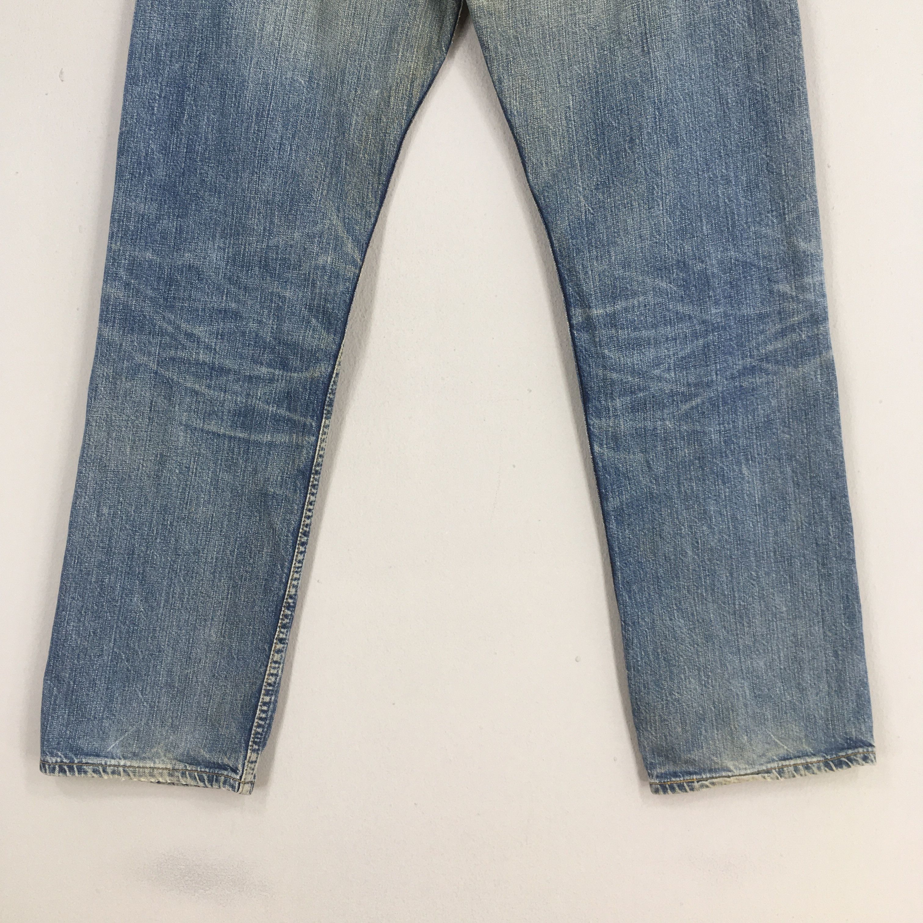 Levi's Size 30x31 Vintage 1990s Levi's 501 Faded Bluse Jeans S572 Size US 30 / EU 46 - 9 Thumbnail