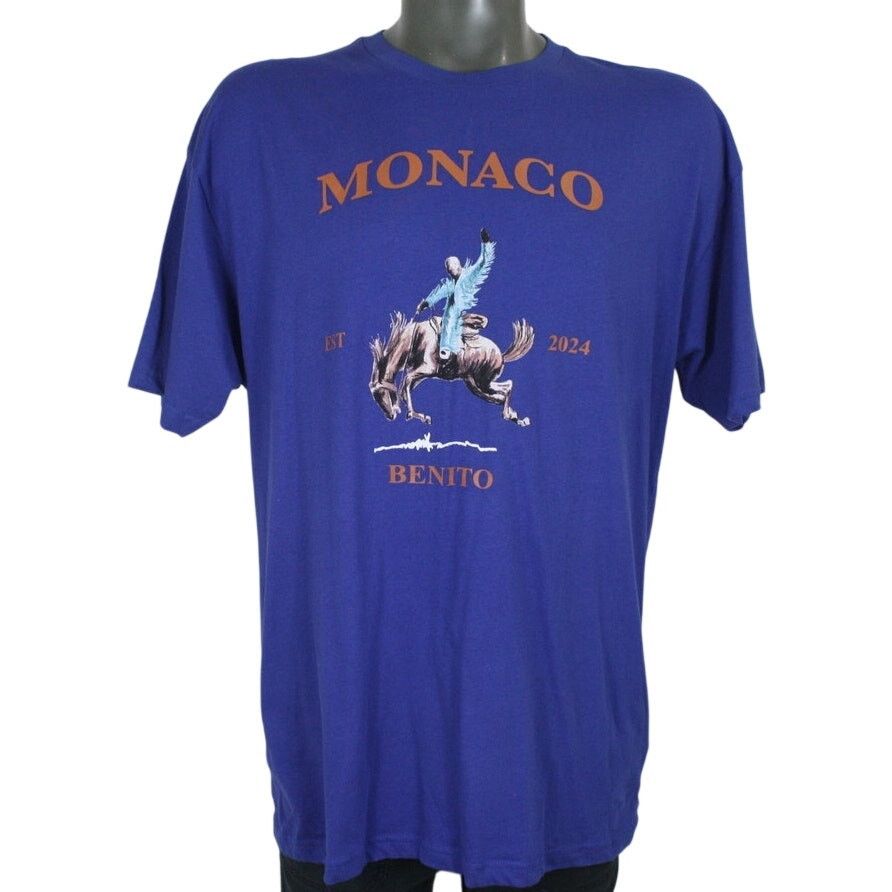 Gildan Bad Bunny Most Wanted 2024 Monaco Benito Concert Tour Shirt Size US XL / EU 56 / 4 - 1 Thumbnail