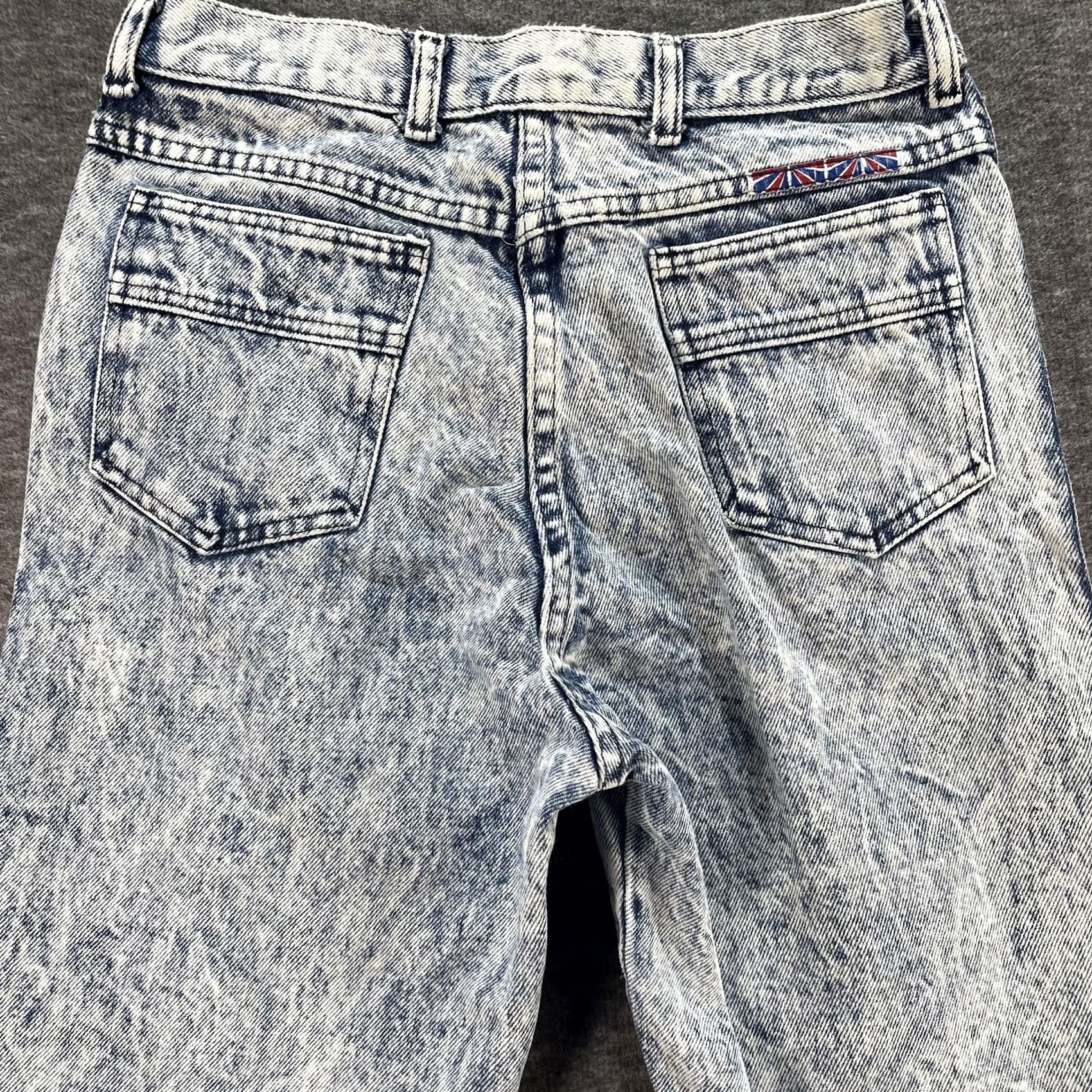Vintage VINTAGE Bristol Blues Jeans Mens 30x34 Acid Wash Made USA Union Jack Patch 90s Size US 30 / EU 46 - 2 Thumbnail