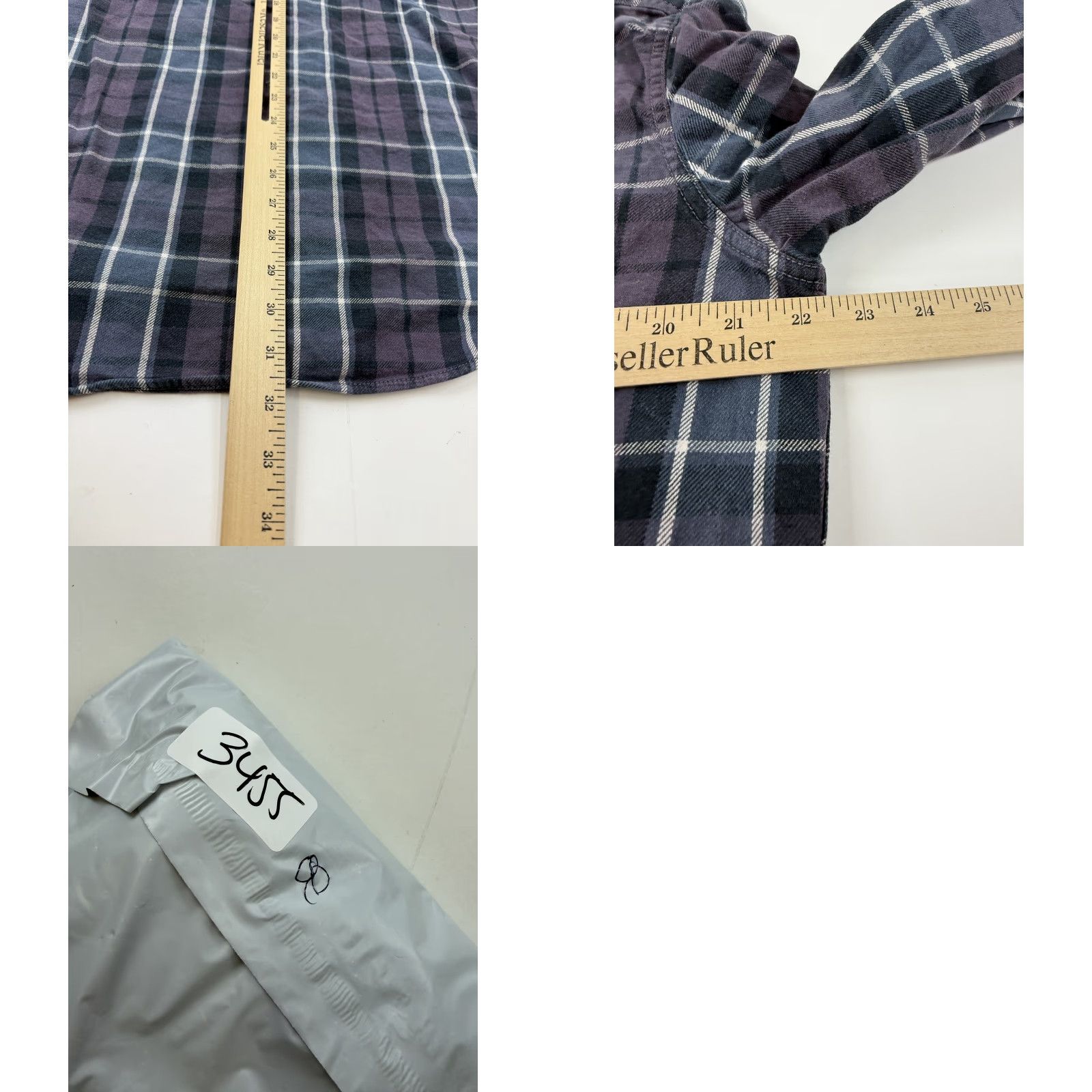 Eddie Bauer Eddie Bauer Shirt Mens LT Blue Plaid Flannel Button Front Long Sleeve Casual Classic Fit Mens Large Tall Blue Plaid Flannel Shirt Size US L / EU 52-54 / 3 - 8 Thumbnail