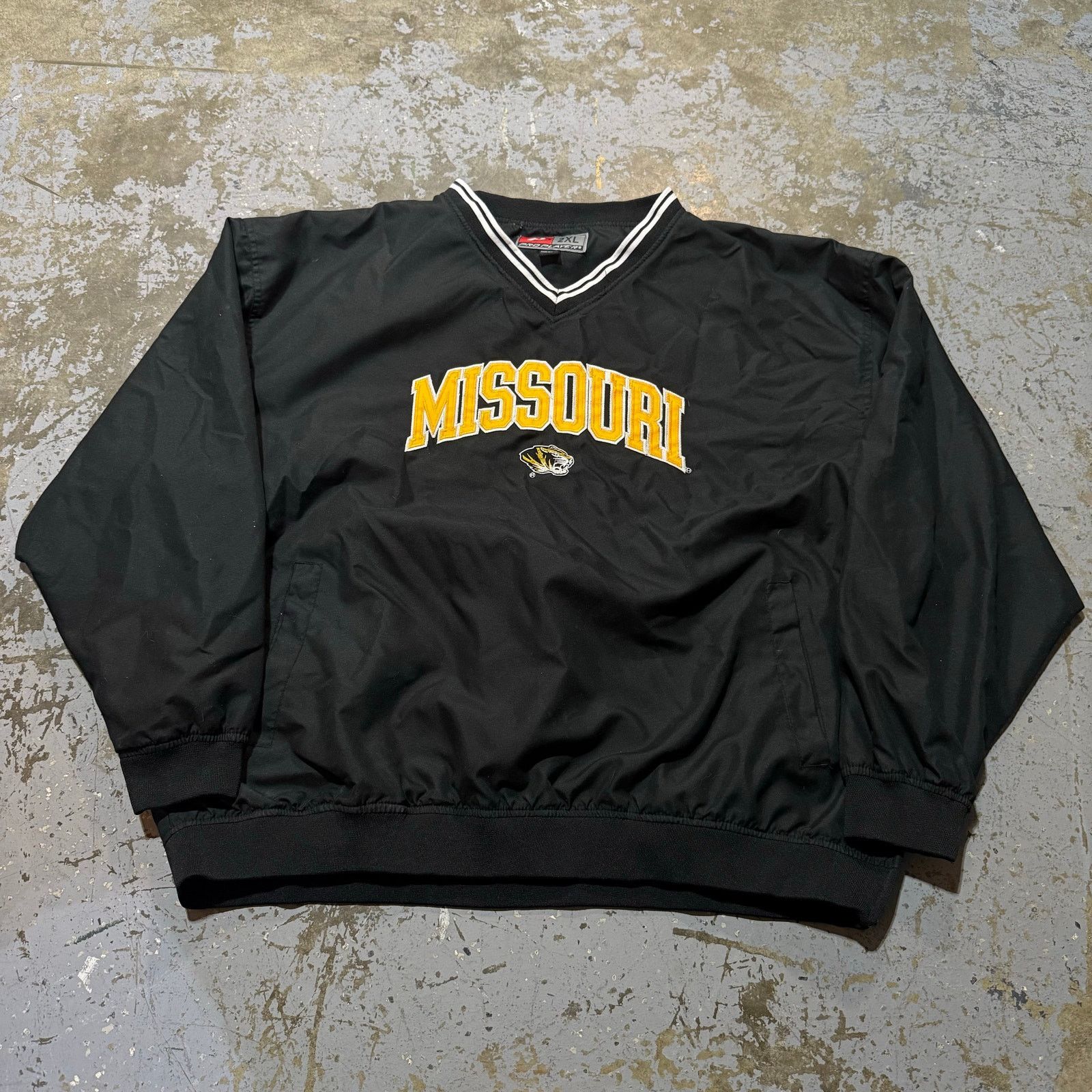 Vintage Vintage Missouri Tigers Pro Player Windbreaker Pullover 2XL Size US XXL / EU 58 / 5 - 1 Thumbnail
